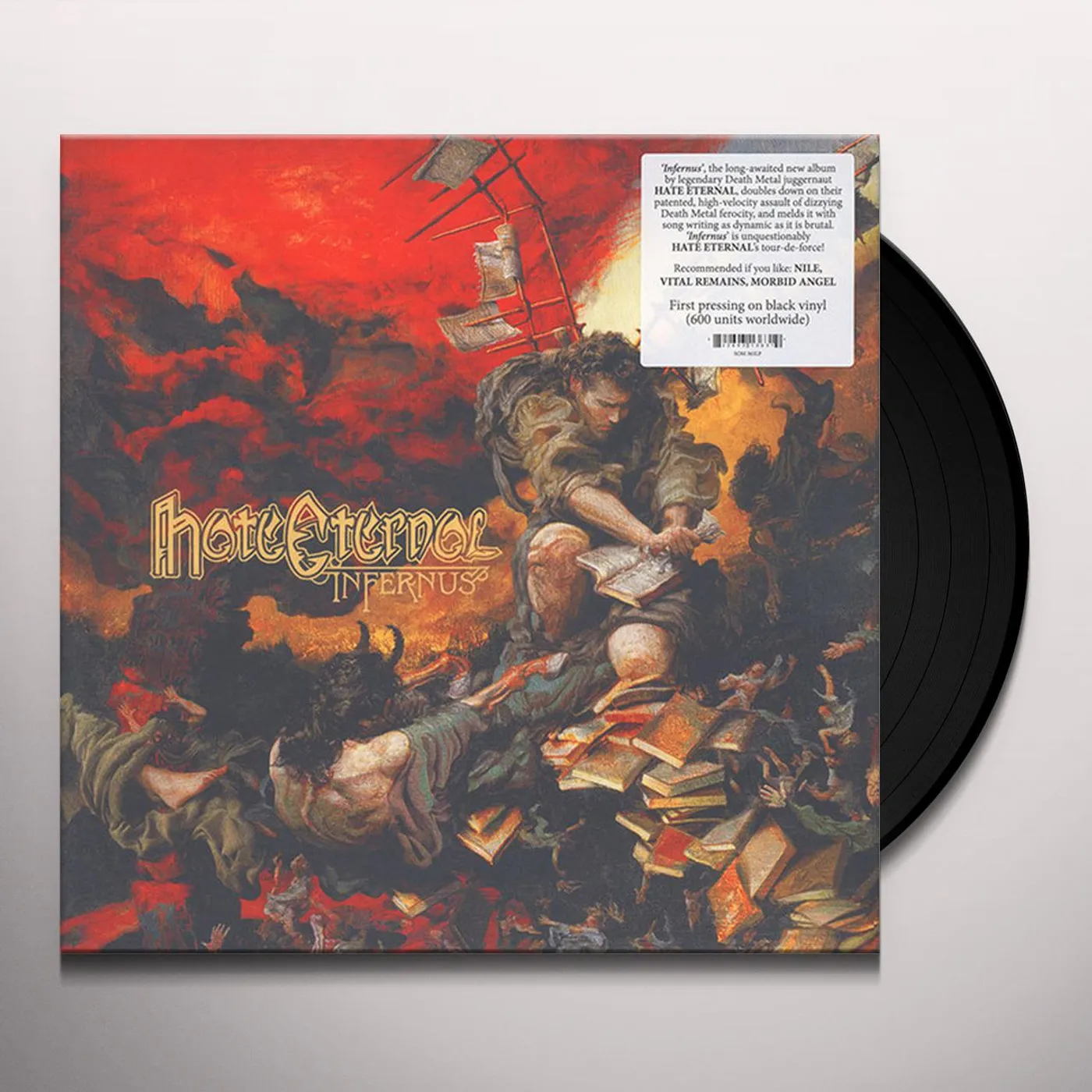 Hate Eternal Infernus Vinyl Record