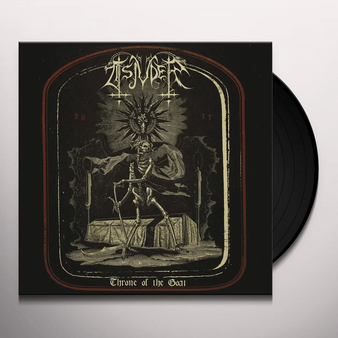 Tsjuder THRONE OF THE GOAT 1997-2017 Vinyl Record