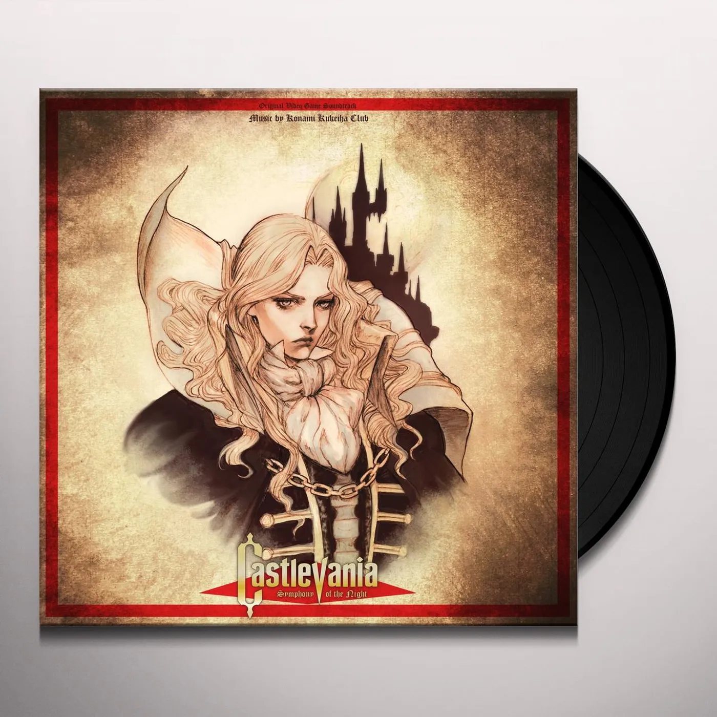 Konami Kukeiha Club CASTLEVANIA - SYMPHONY OF THE NIGHT Vinyl Record