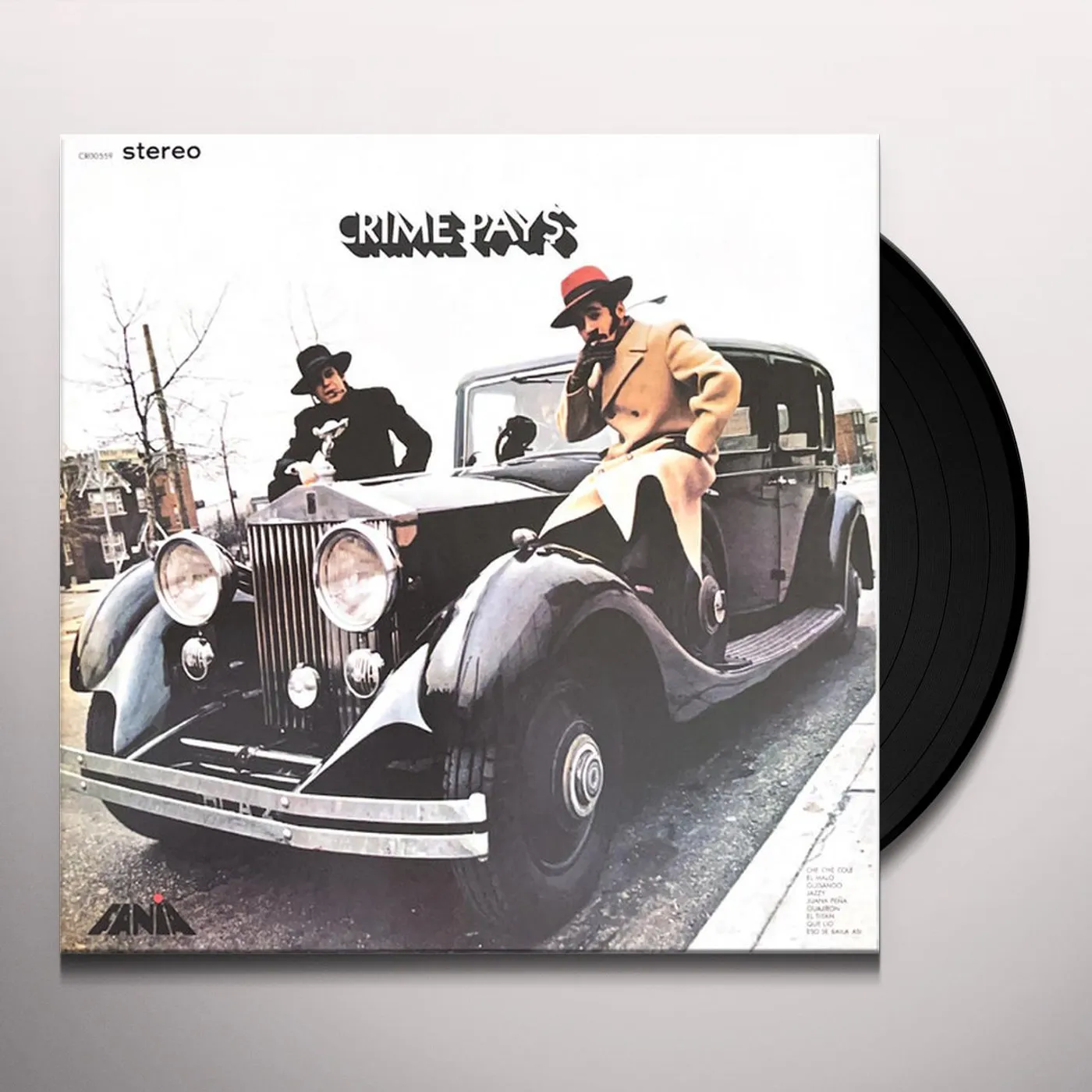 Willie Colon & Hector Lavoe CRIME PAYS Vinyl Record