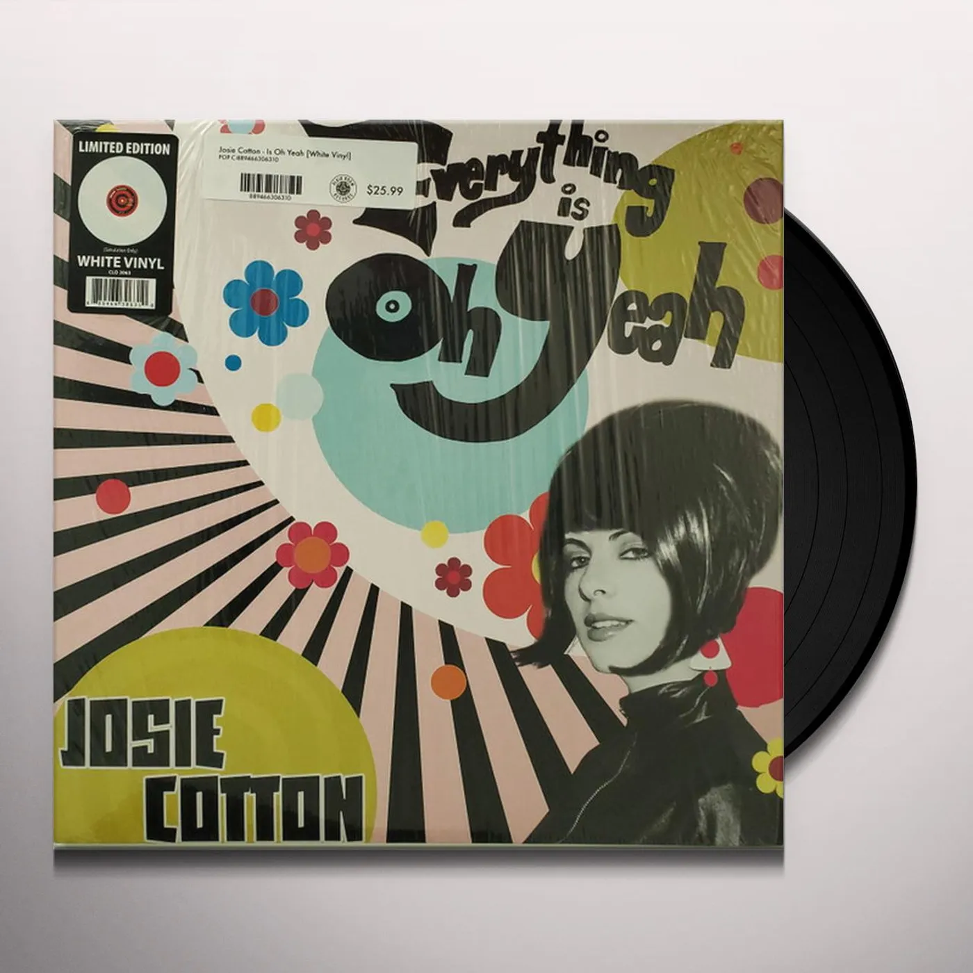 Josie Cotton EVERYTHING IS OH YEAH (WHITE VINYL) Vinyl Record