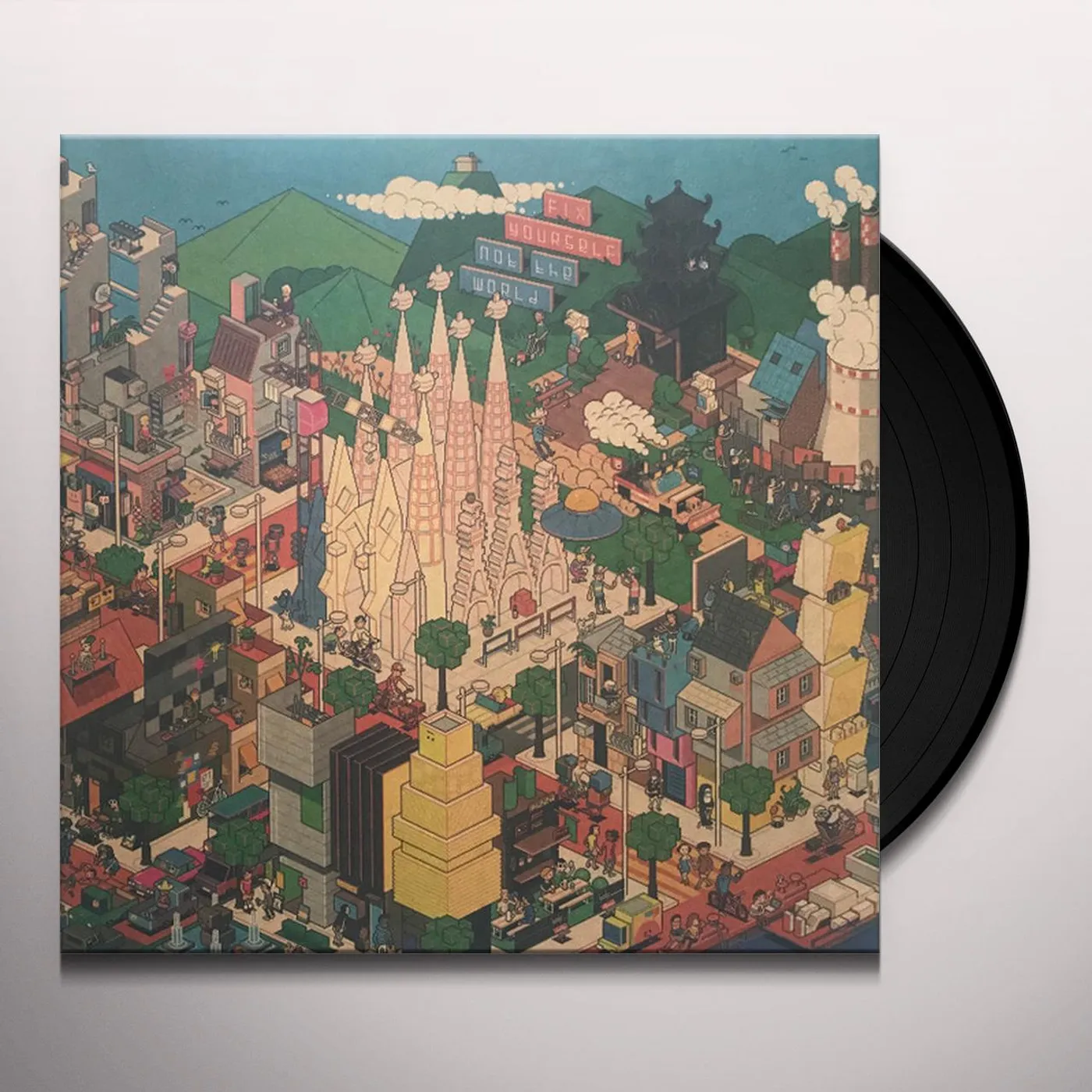 The Wombats FIX YOURSELF NOT THE WORLD Vinyl Record