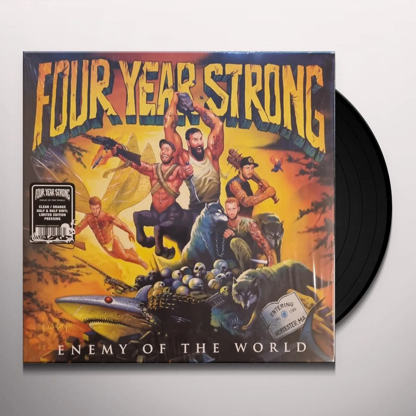 Four Year Strong ENEMY OF THE WORLD Vinyl Record