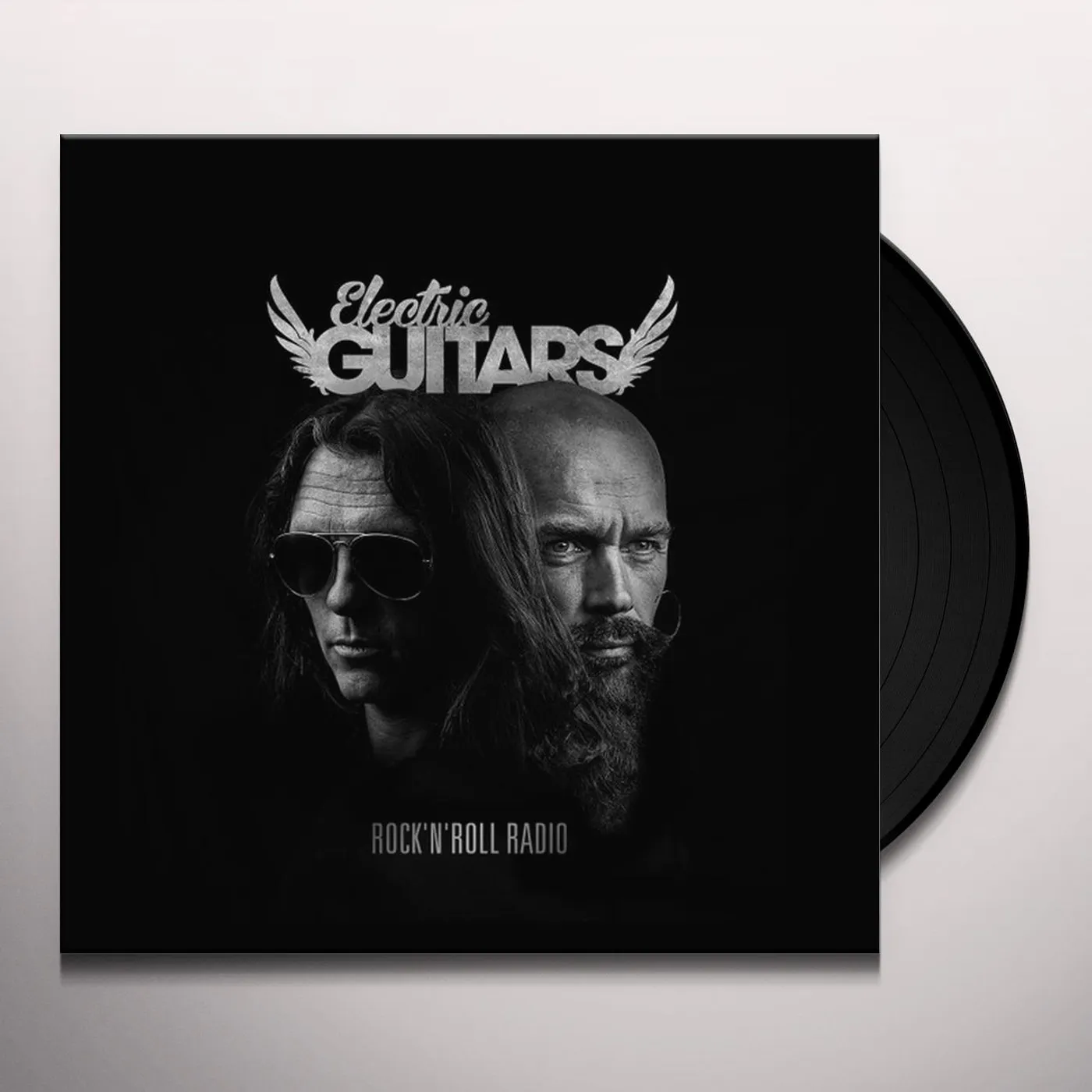 Electric Guitars Rock'n'roll Radio Vinyl Record