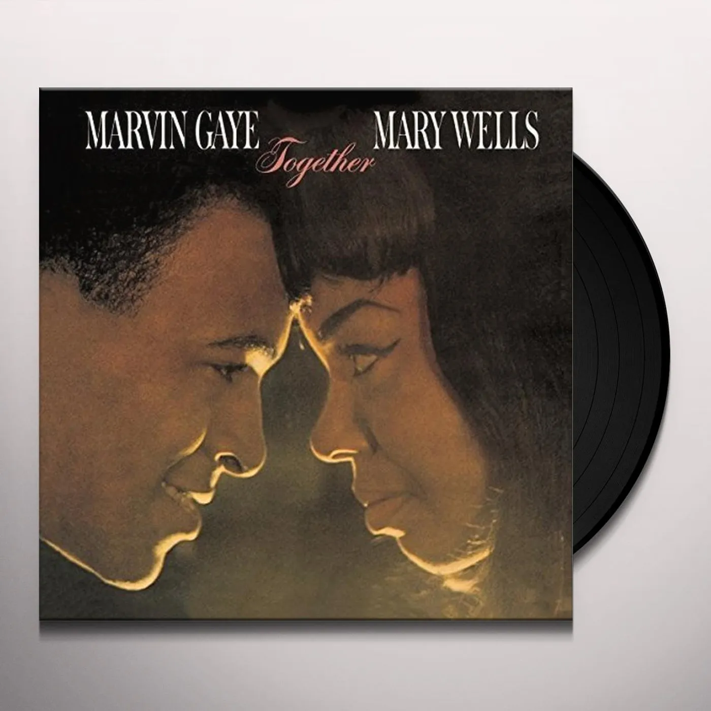 Marvin Gaye / Mary Wells TOGETHER Vinyl Record - UK Release