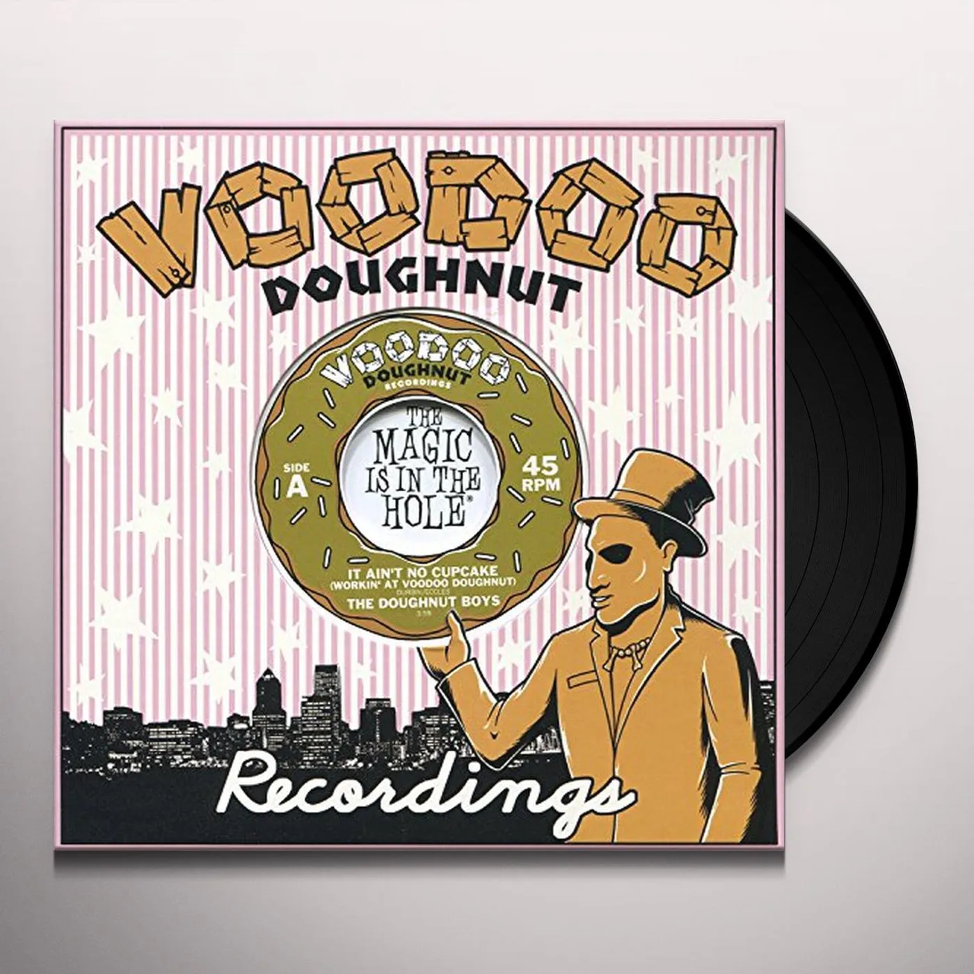 Doughnut Boys & Pink Boxxes IT AIN'T NO CUPCAKE (WORKIN' AT VOODOO) / CHEAP Vinyl Record