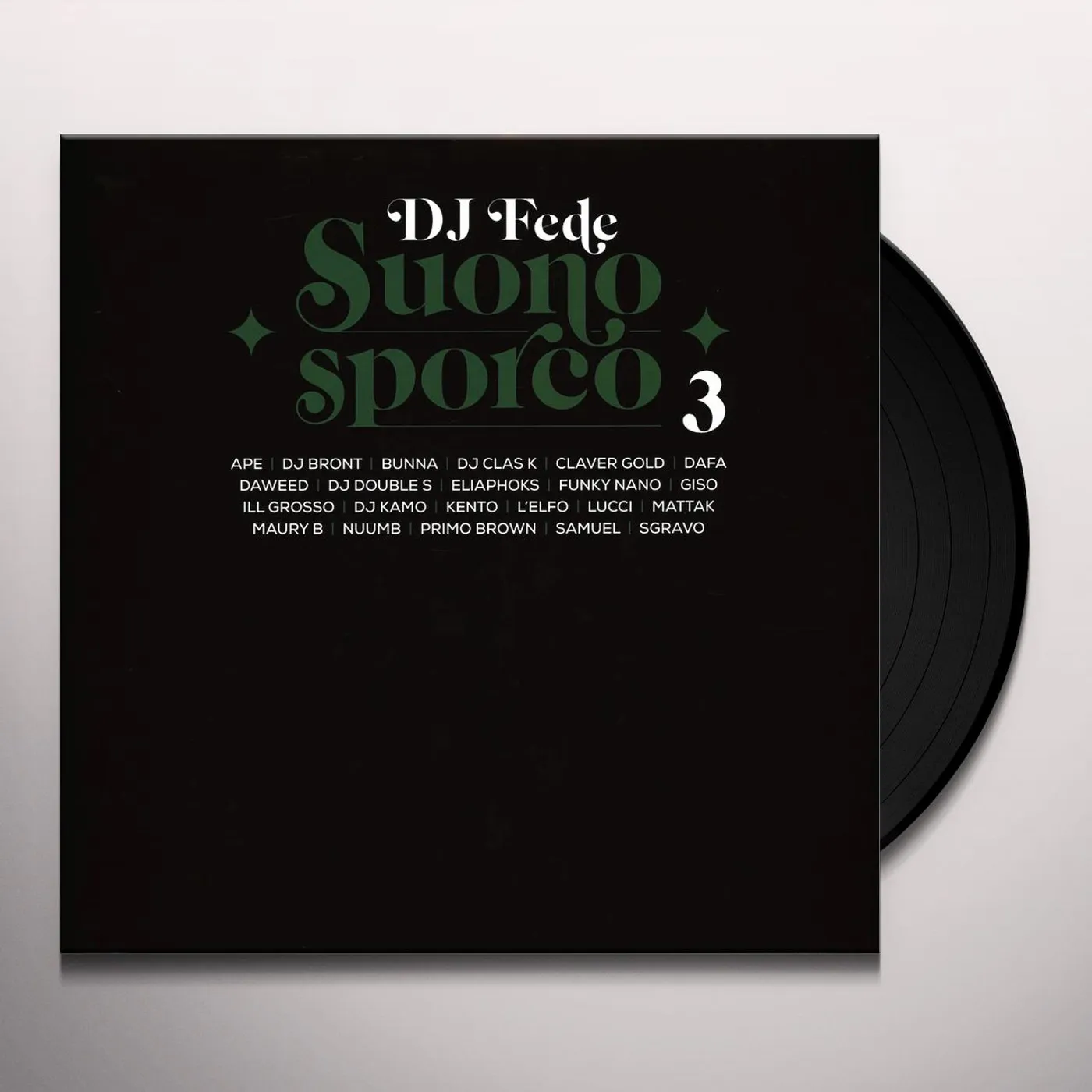 DJ Fede SUONO SPORCO 3 Vinyl Record