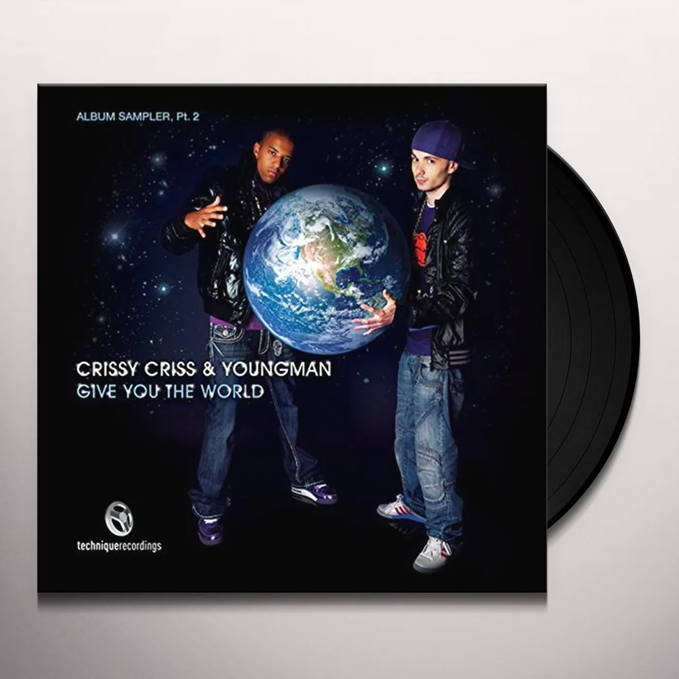 Crissy Criss TURN IT UP/GIVE Vinyl Record