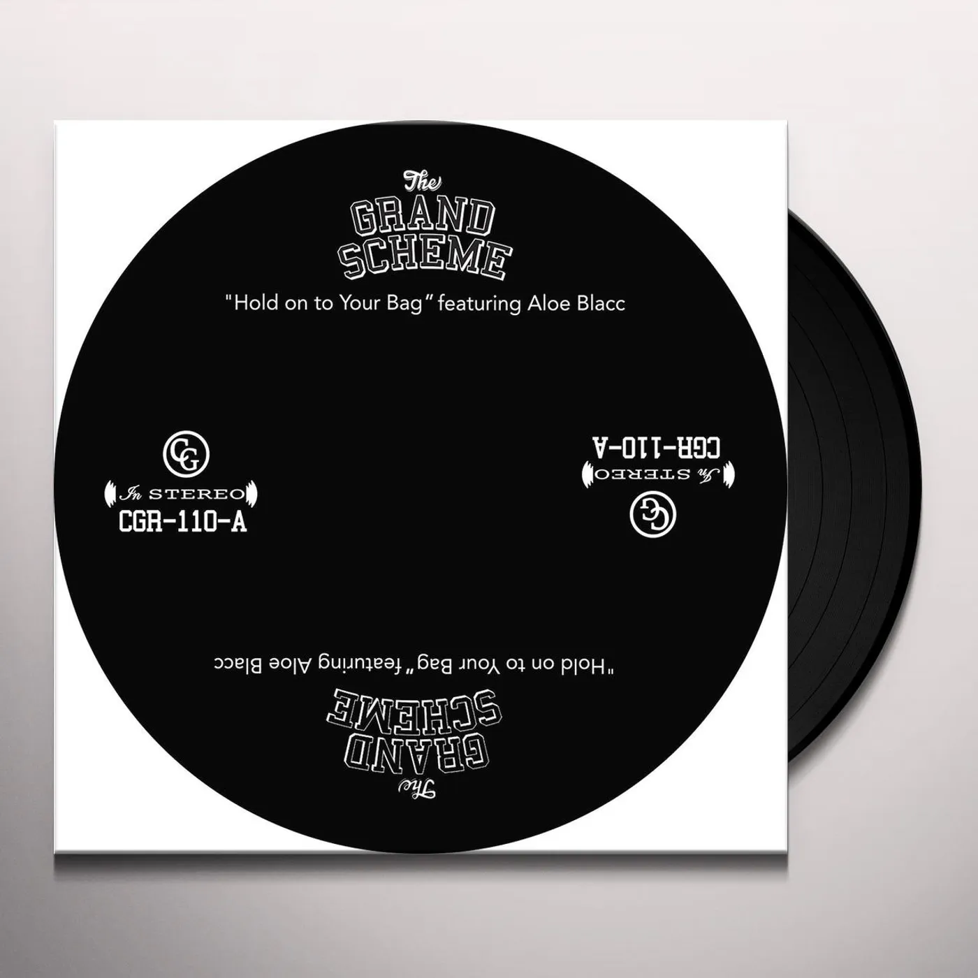 Grand Scheme & Aloe Blacc HOLD ON TO YOUR BAG Vinyl Record