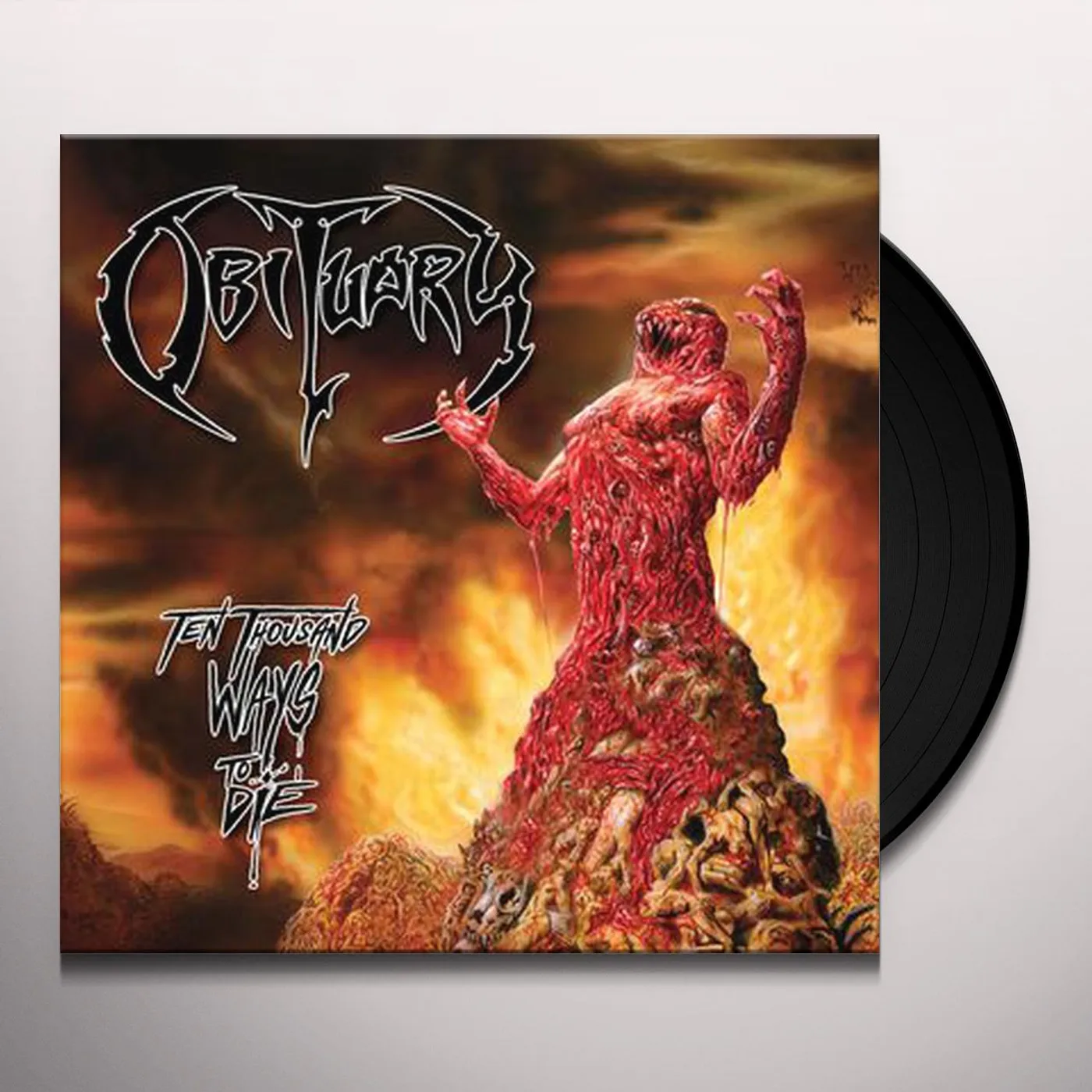 Obituary TEN THOUSAND WAYS TO DIE MAXI SINGLE Vinyl Record