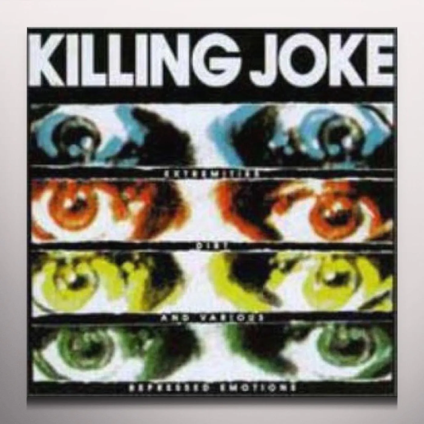 Killing Joke EXTREMITIES DIRT & Vinyl Record - Red Vinyl, UK Release
