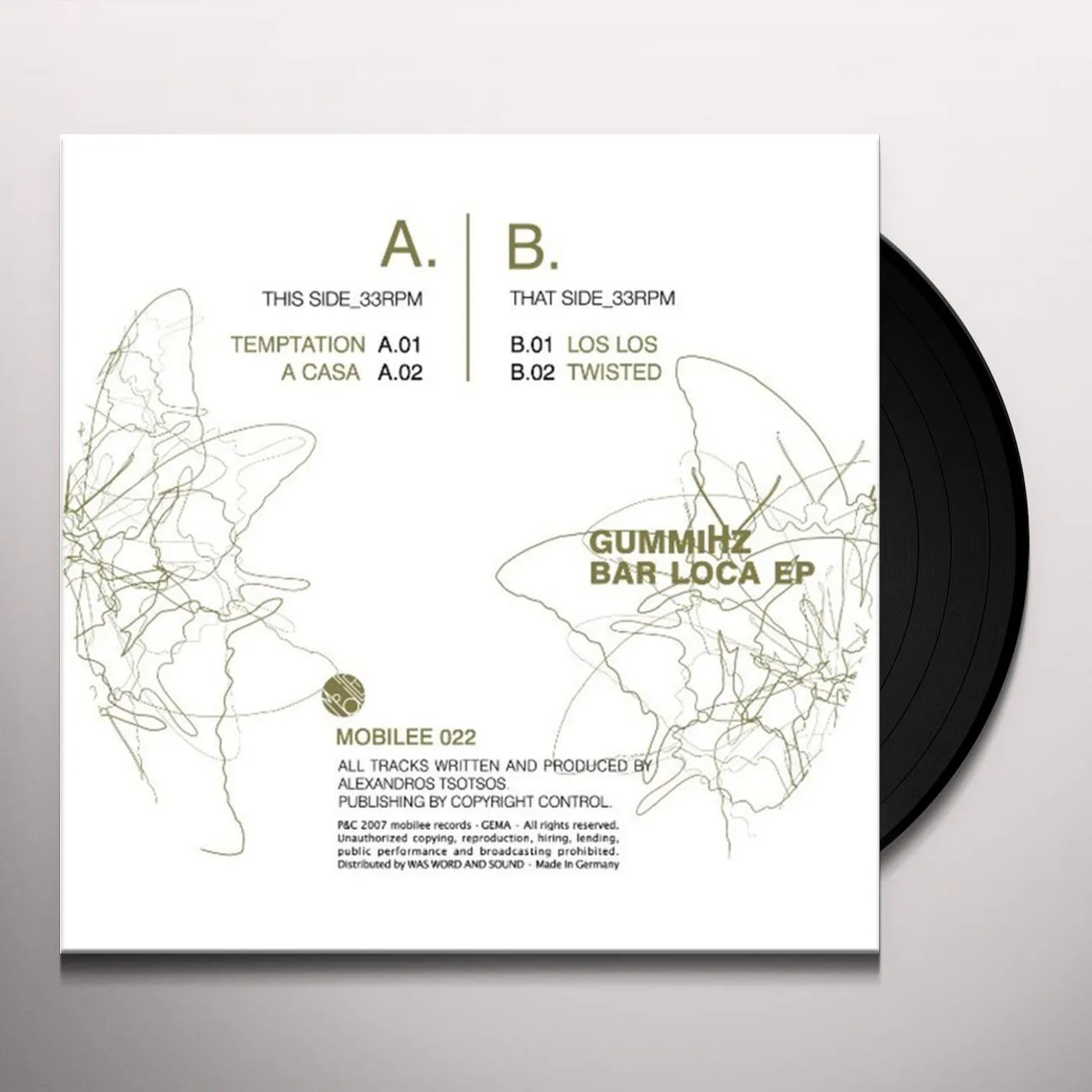 GummiHz Bar Loca EP Vinyl Record