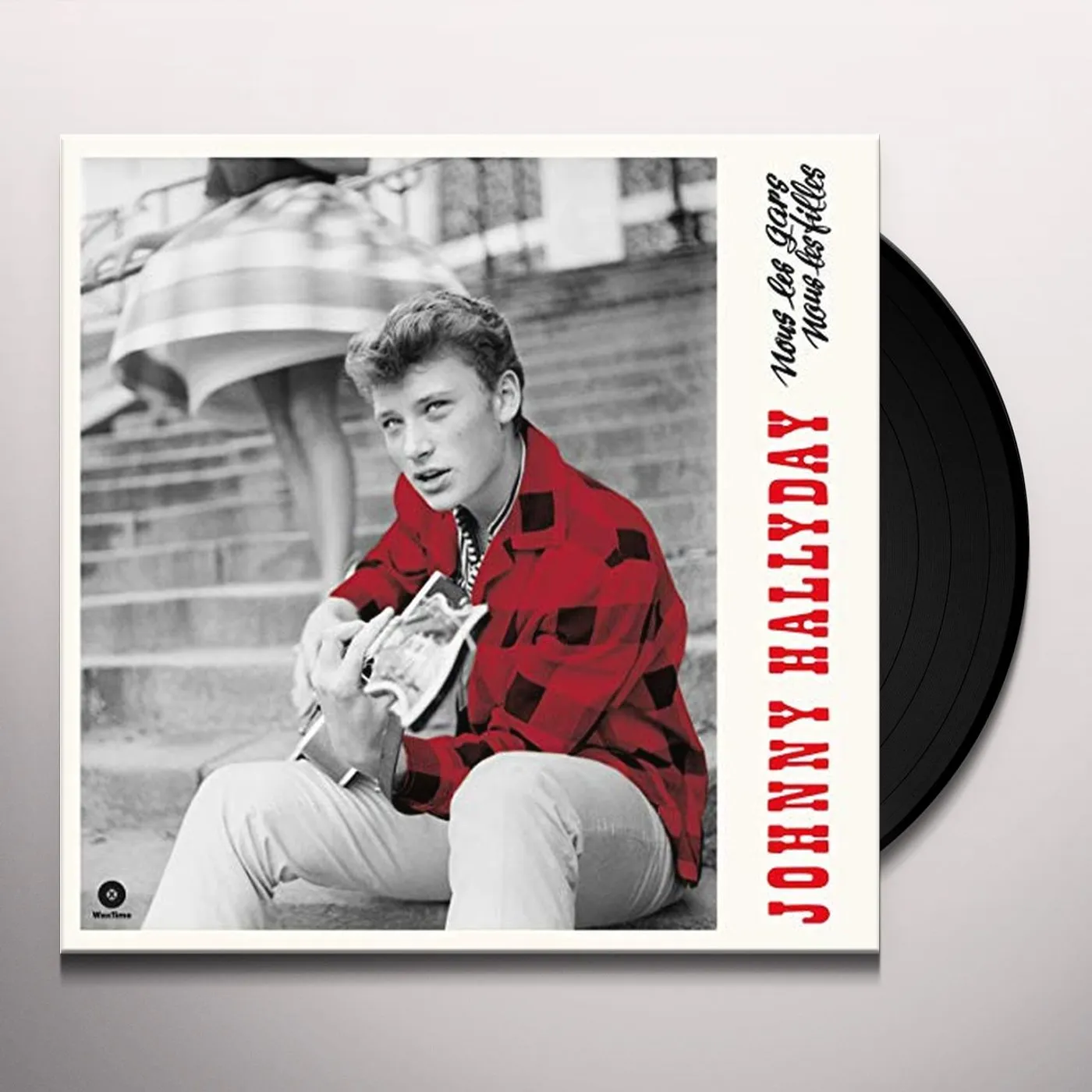 Johnny Hallyday NOUS LES GARS NOUS LES FILLES (BONUS TRACKS) Vinyl Record - Limited Edition