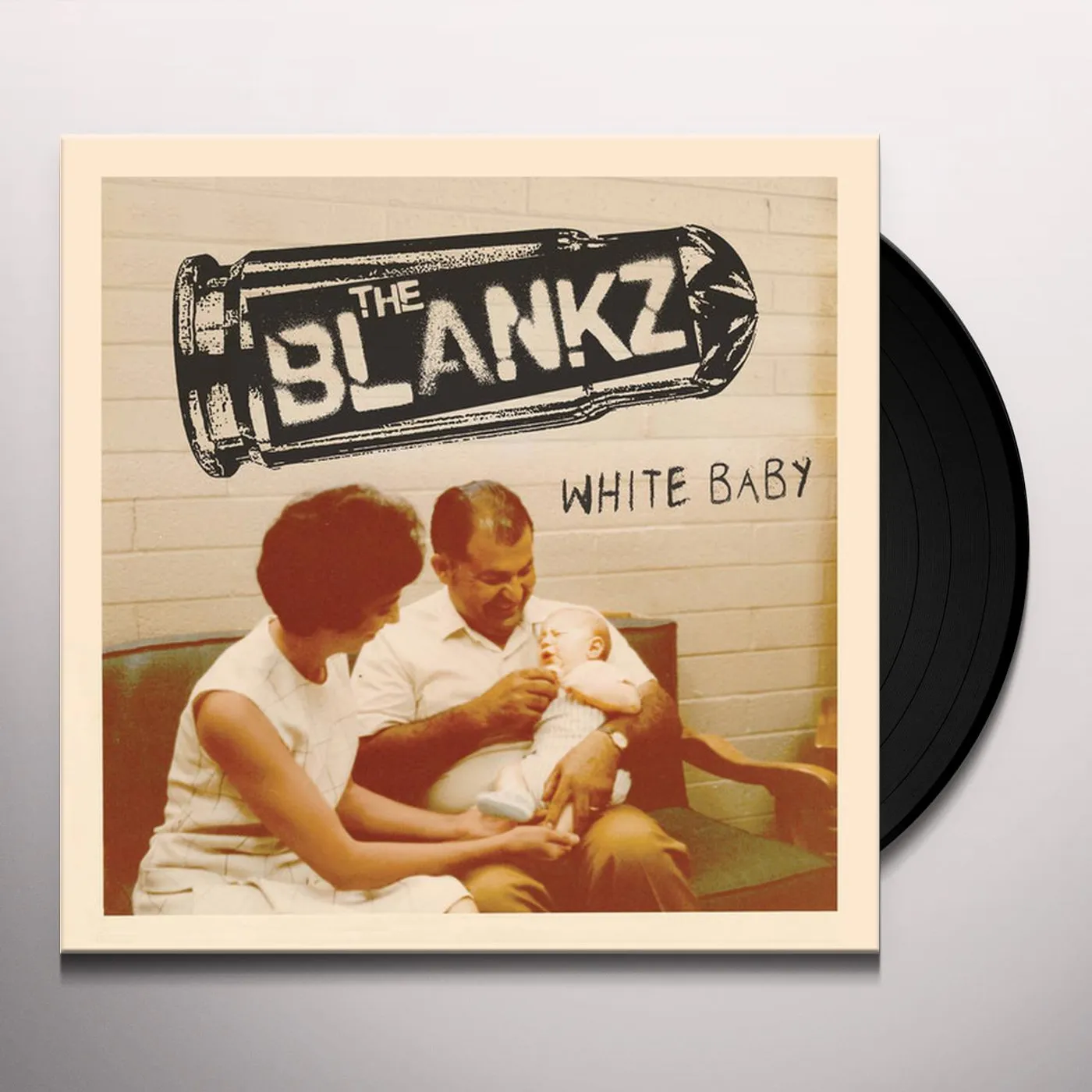 The Blankz White Baby Vinyl Record