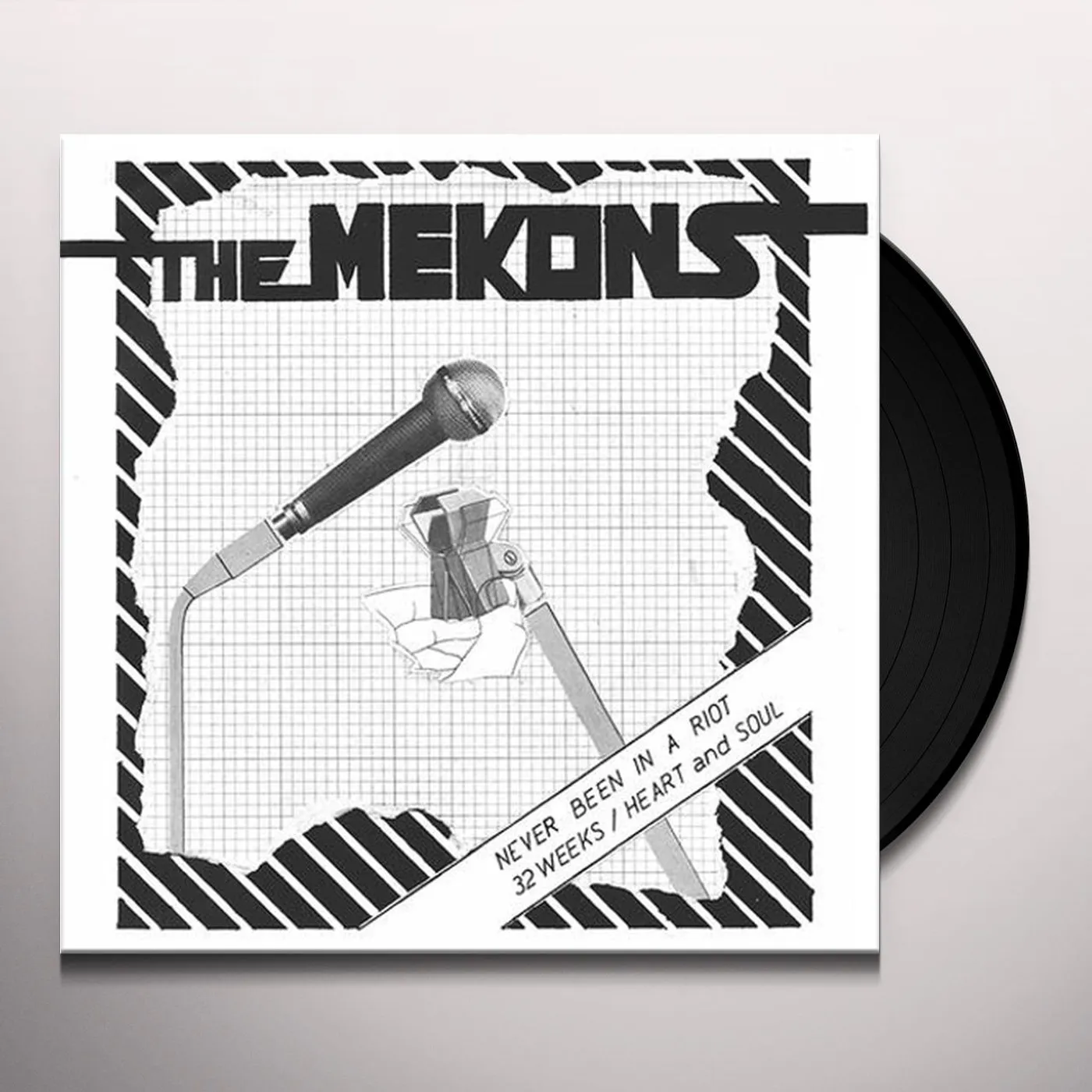 Mekons NEVER BEEN IN A RIOT Vinyl Record