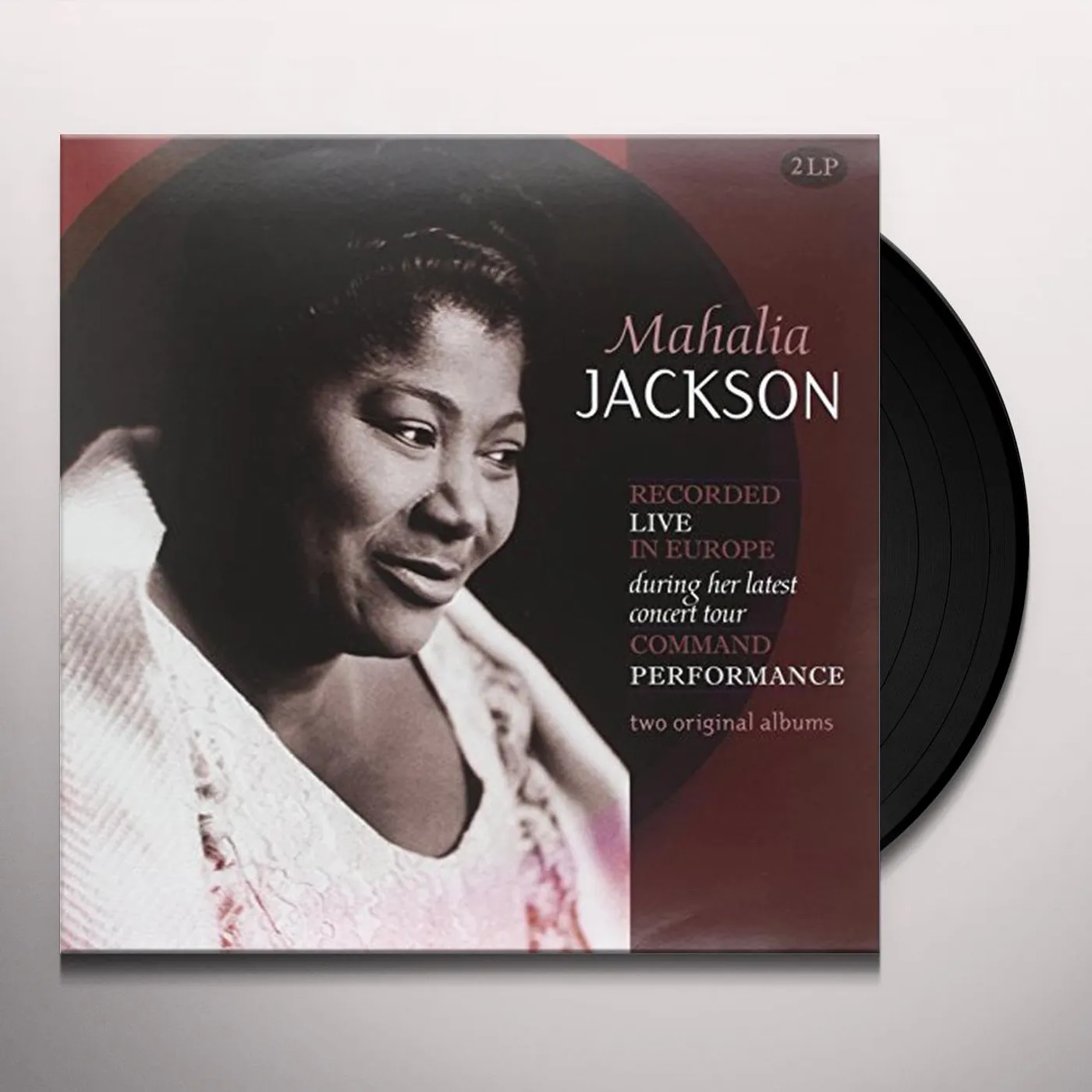 Mahalia Jackson RECORDED LIVE IN EUROPE / COMMAND PERFORMANCE (180G) Vinyl Record