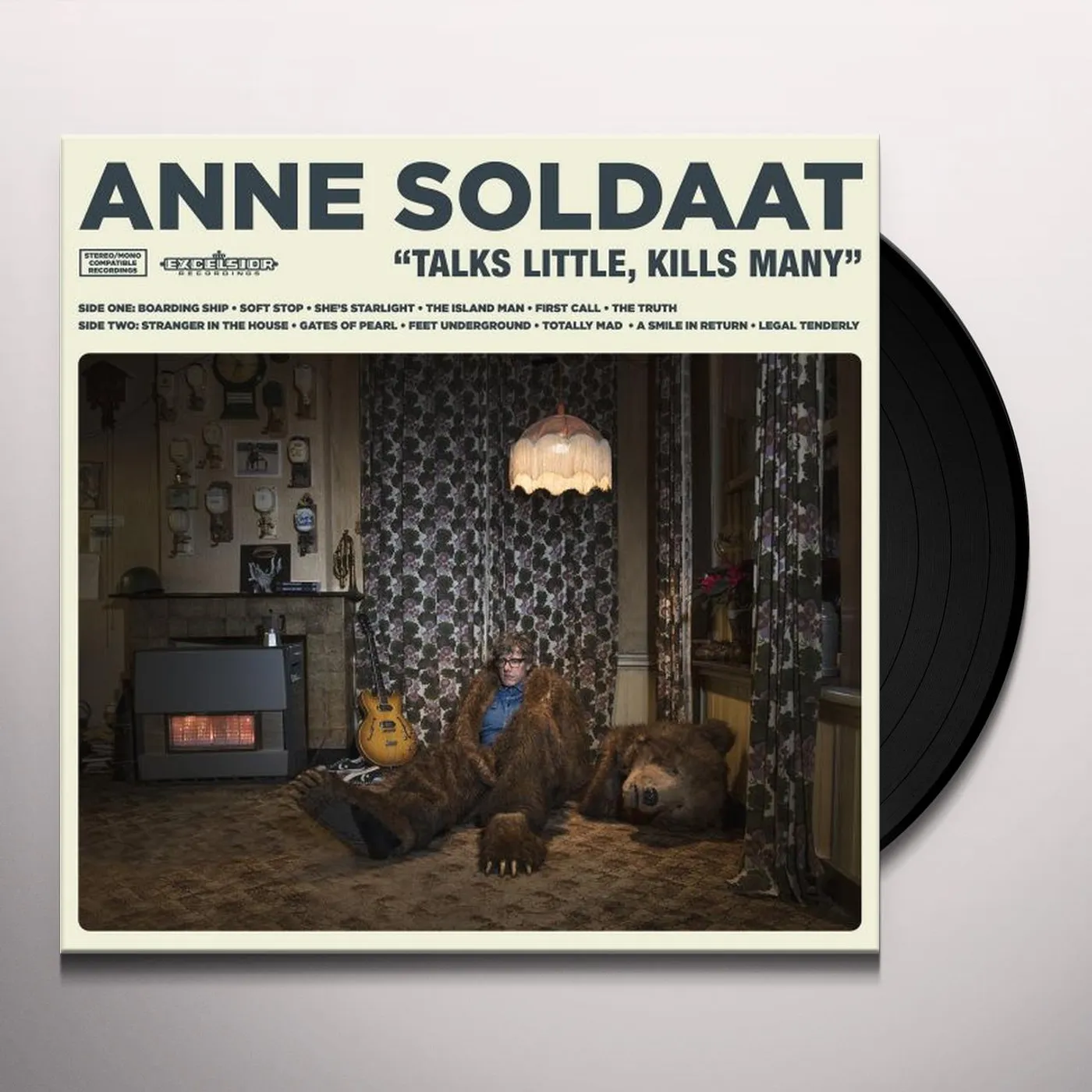 Anne Soldaat TALKS LITTLE, KILLS MANY (LP/CD) Vinyl Record