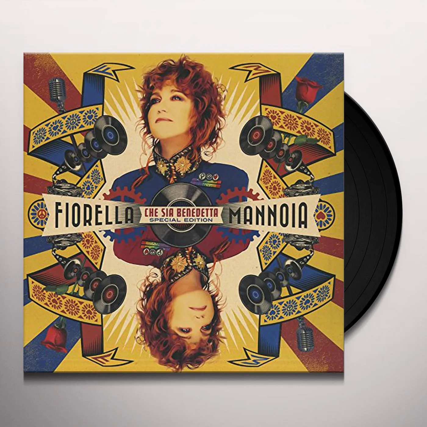 Fiorella Mannoia CHE SIA BENEDETTA SPECIAL EDITION Vinyl Record