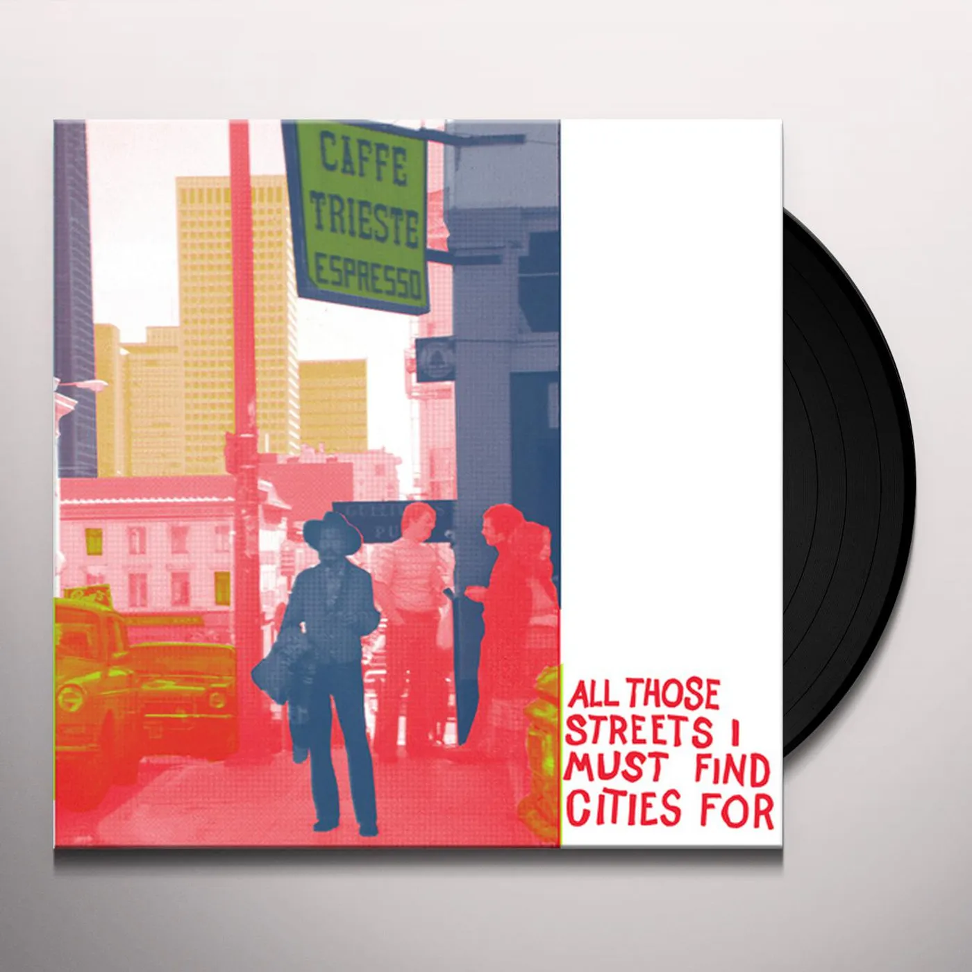 The Plastik Beatniks ALL THOSE STREETS I MUST FIND CITIES FOR Vinyl Record