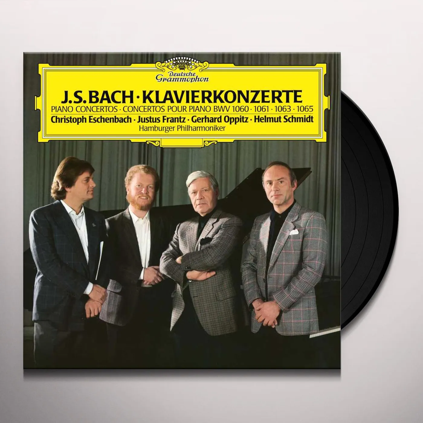 Bach / Eschenbach / Frantz / Oppitz / Schmidt BACH: CONCERTOS FOR 2 3 & 4 PIANOS Vinyl Record