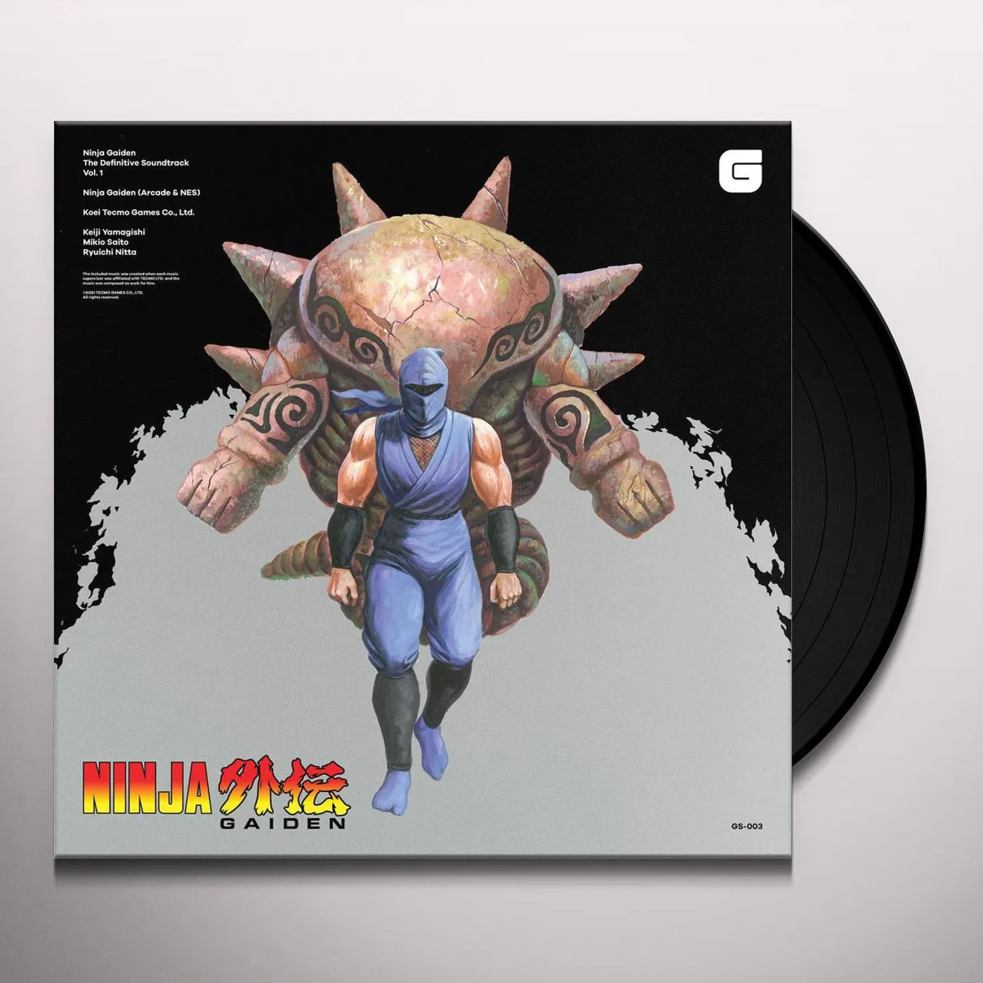 NINJA GAIDEN - THE DEFINITIVE SOUNDTRACK - VOL. 1 Vinyl Record
