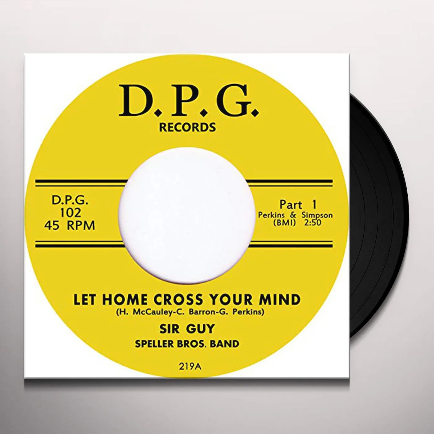 Sir Guy Let Home Cross Your Mind Vinyl Record
