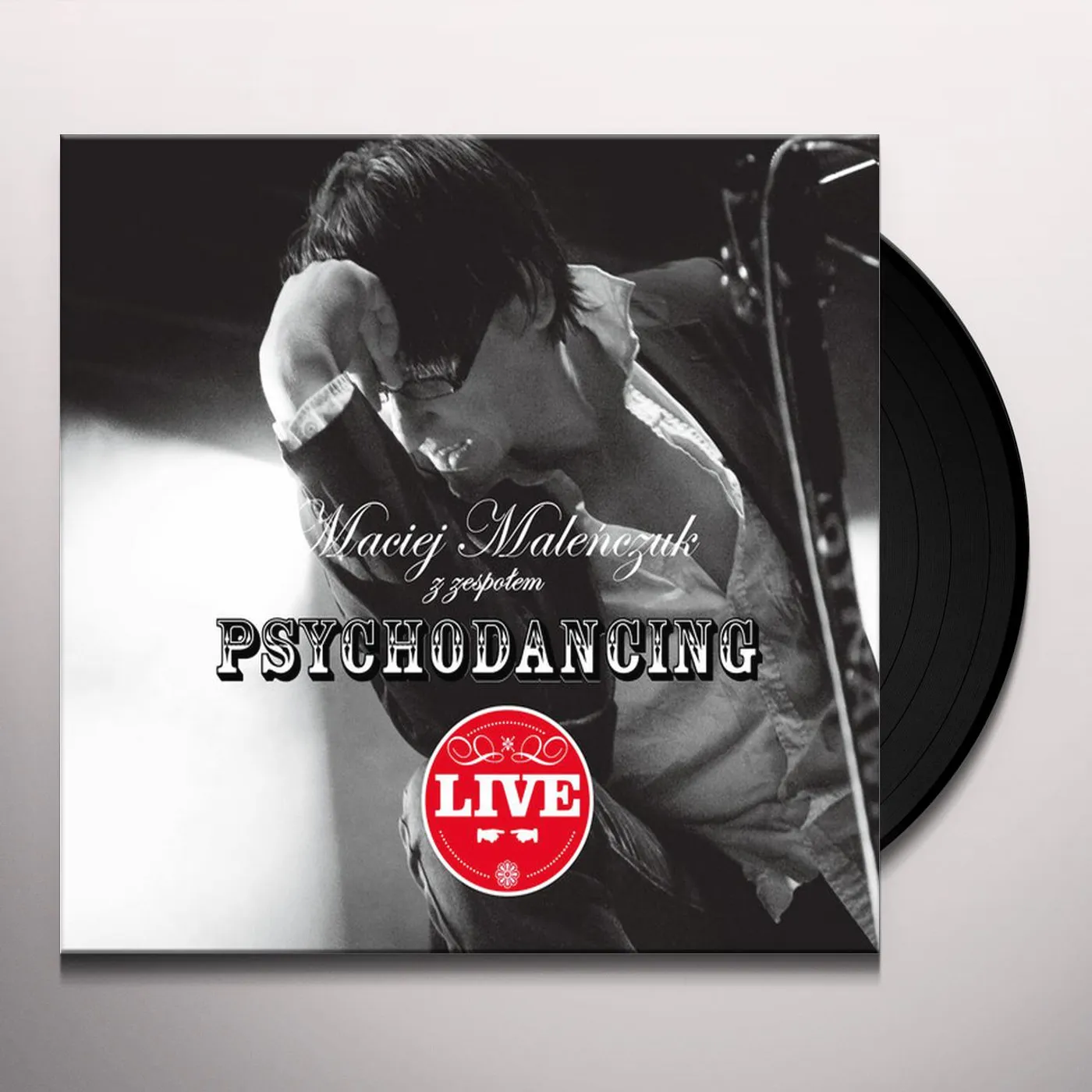 Maciej Malenczuk z zespolem Psychodancing Live Vinyl Record