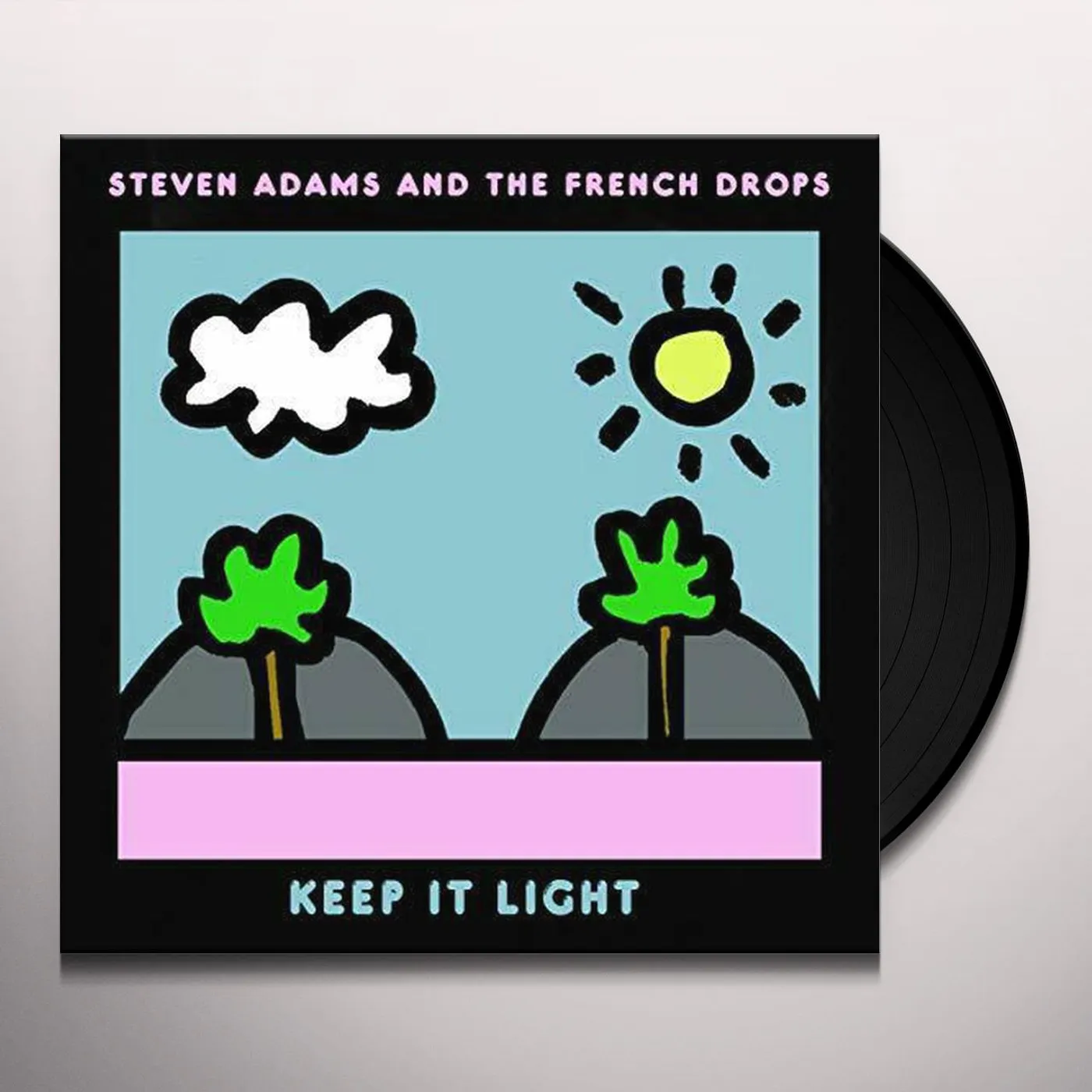 Steven Adams & The French Drops Keep It Light Vinyl Record