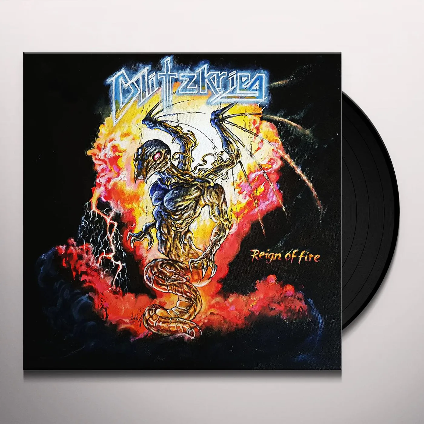Blitzkrieg Reign of Fire Vinyl Record