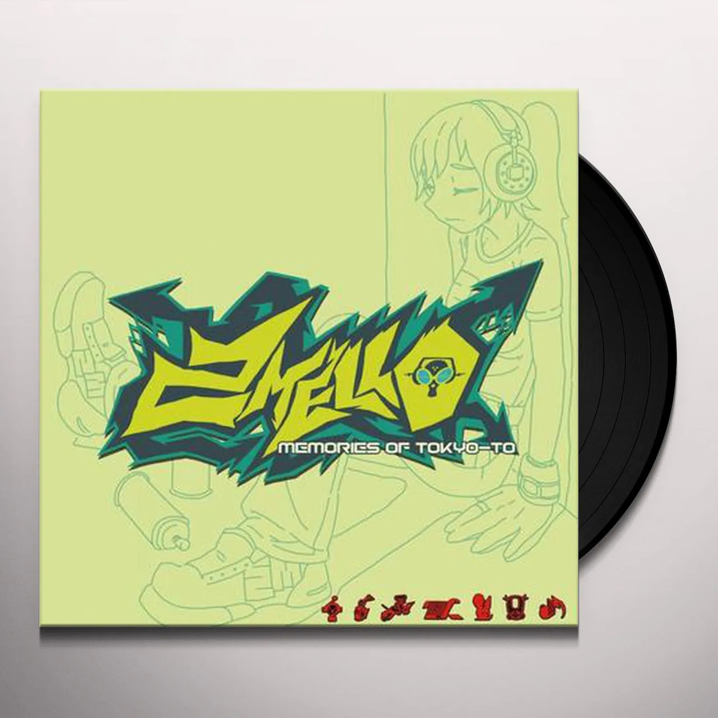 2 Mello MEMORIES OF TOKYO-TO / Original Soundtrack Vinyl Record