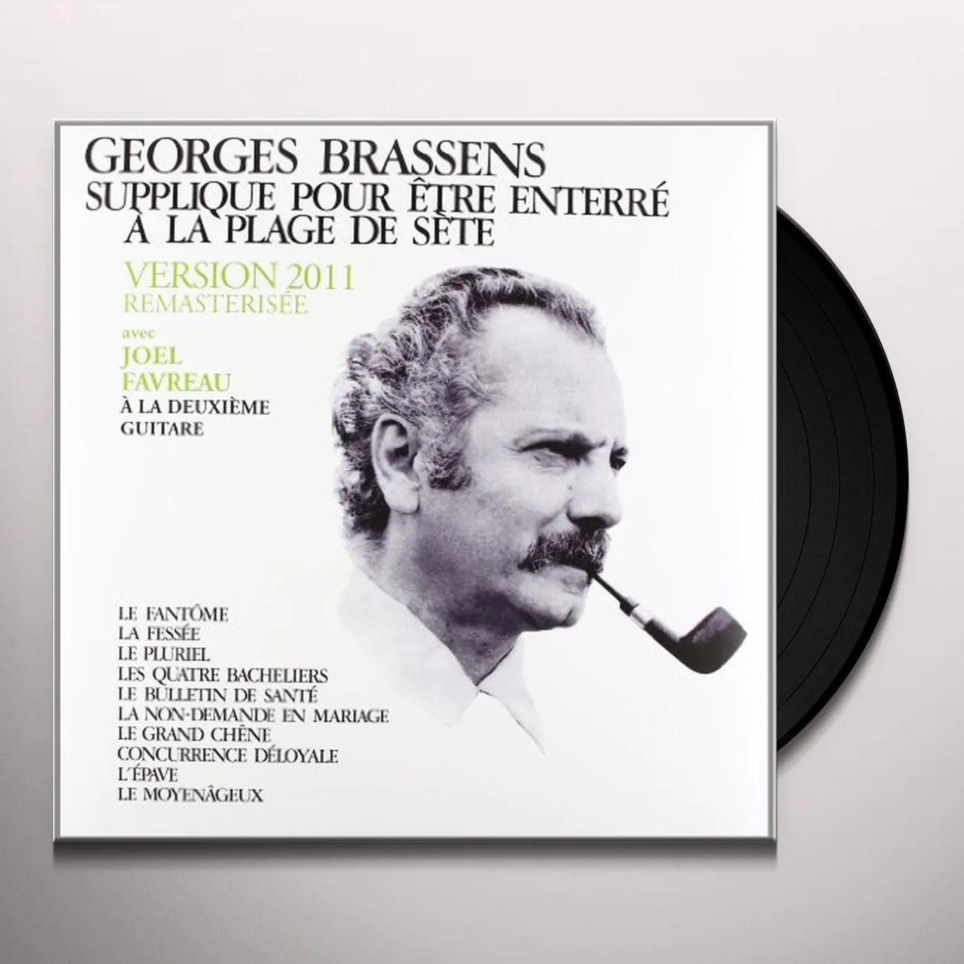 Georges Brassens SUPPLIQUE POUR ETRE ENTERRE A LA PLAGE DE SETE Vinyl Record