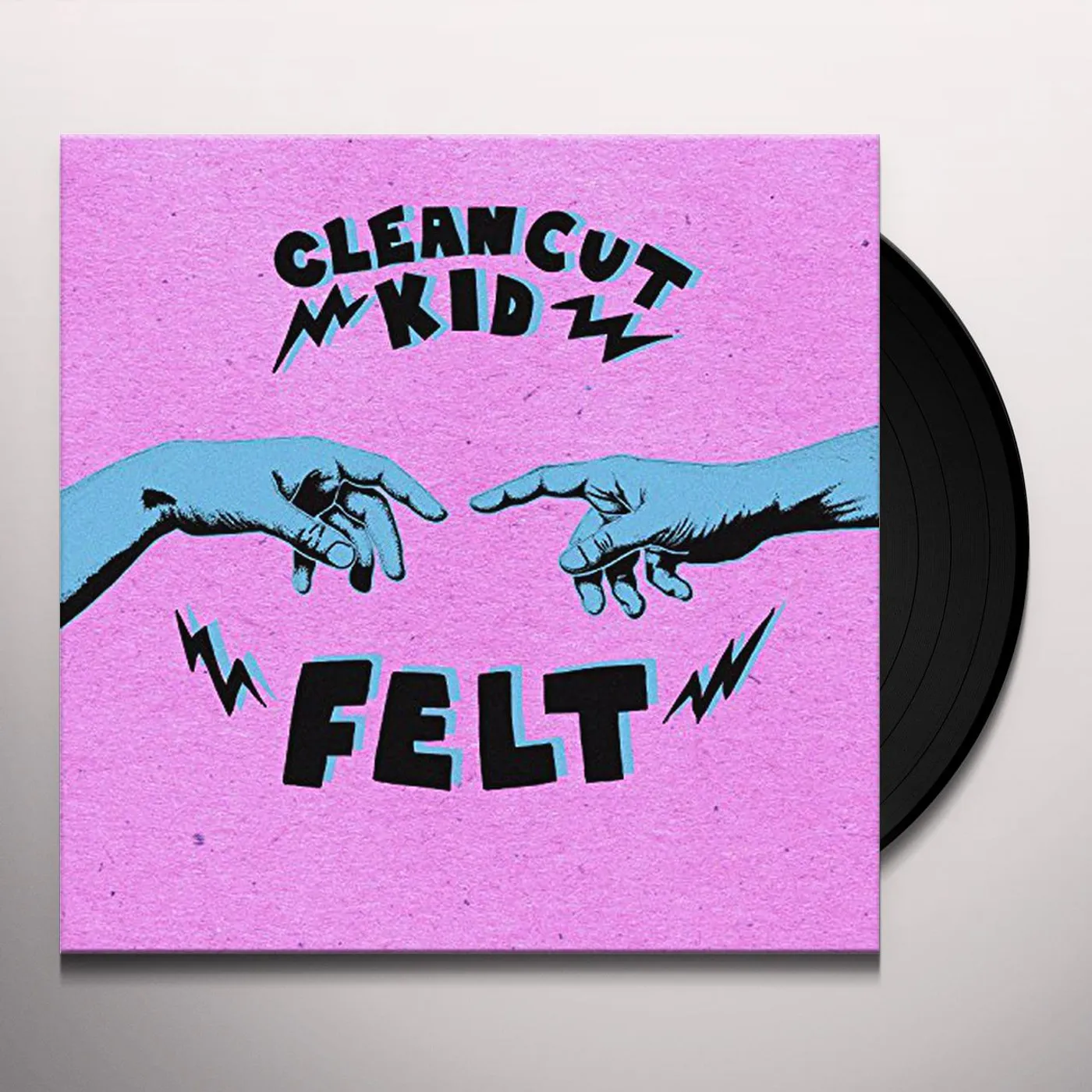 Clean Cut Kid Felt Vinyl Record