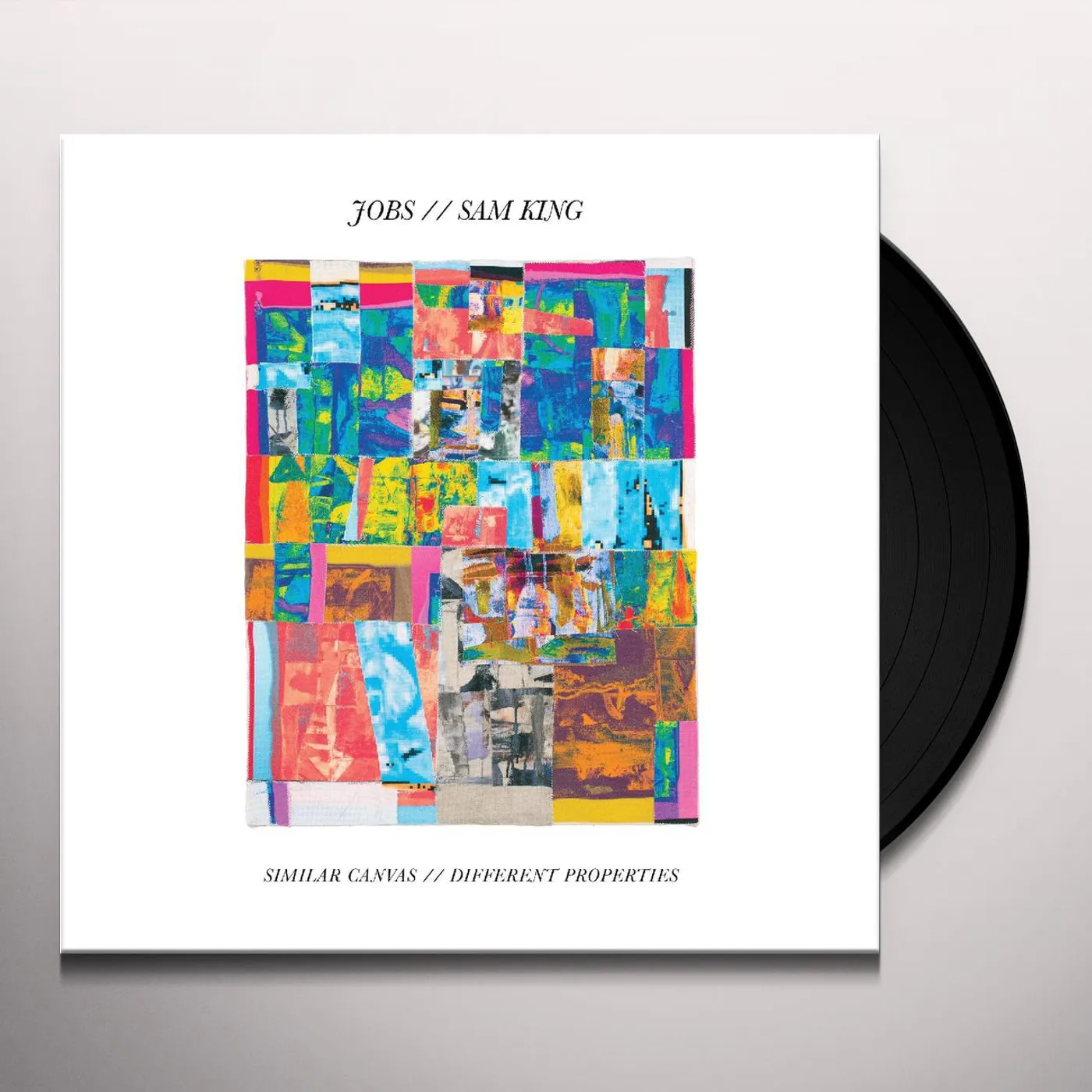 JOBS Similar Canvas Vinyl Record