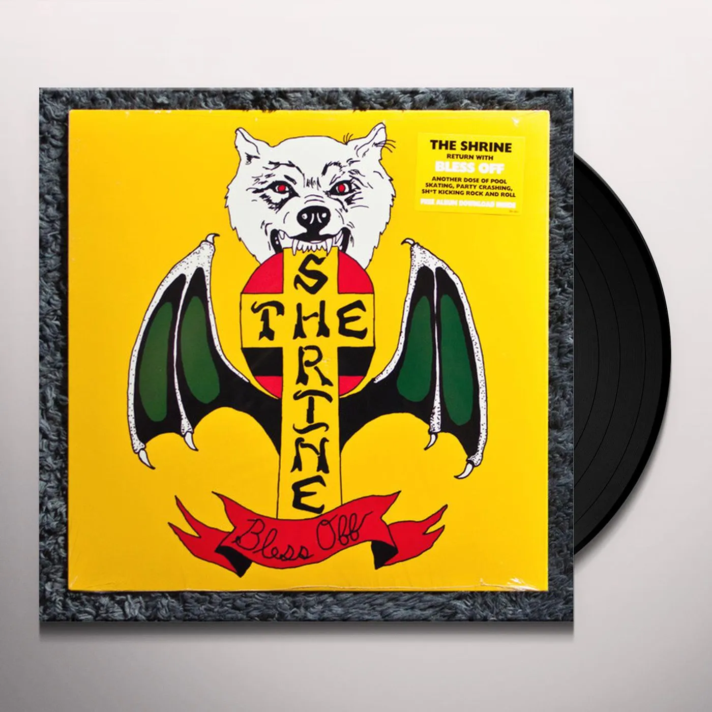 The Shrine Bless Off Vinyl Record
