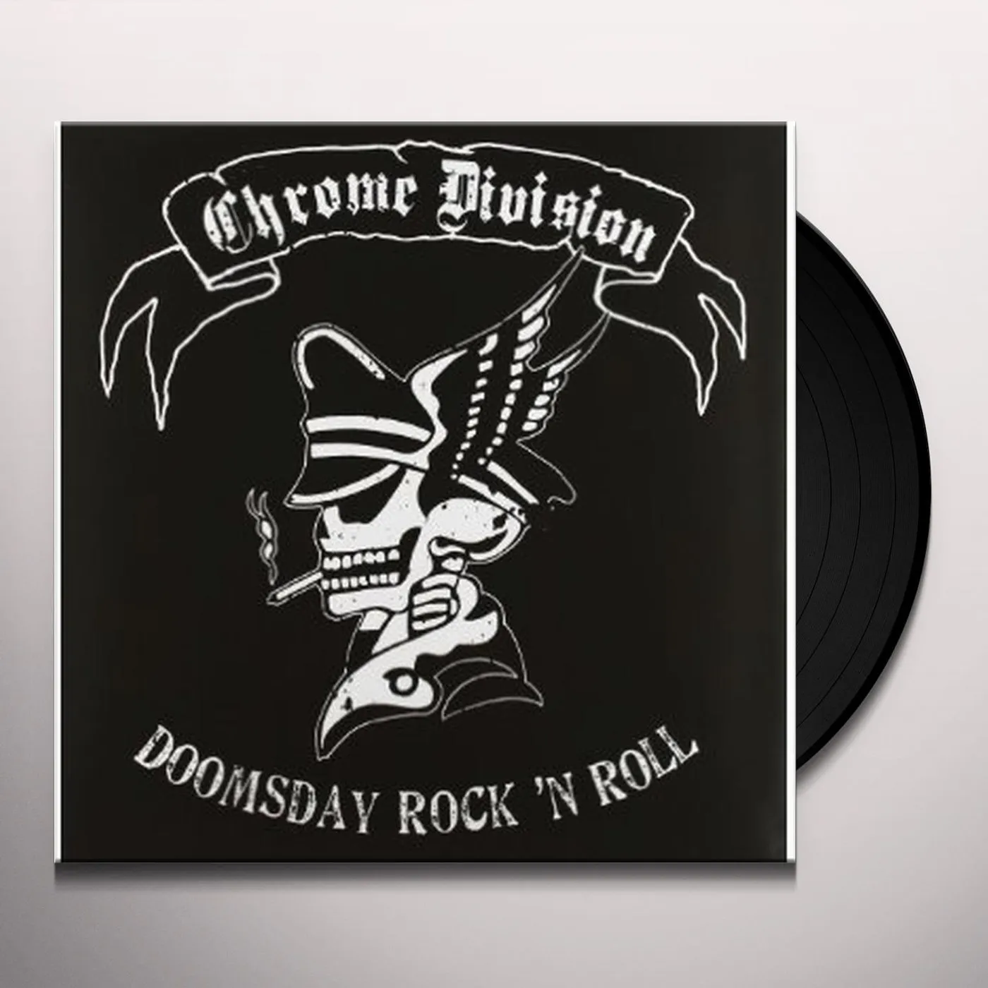 Chrome Division DOOMSDAY ROCK'N'ROLL Vinyl Record - Holland Release