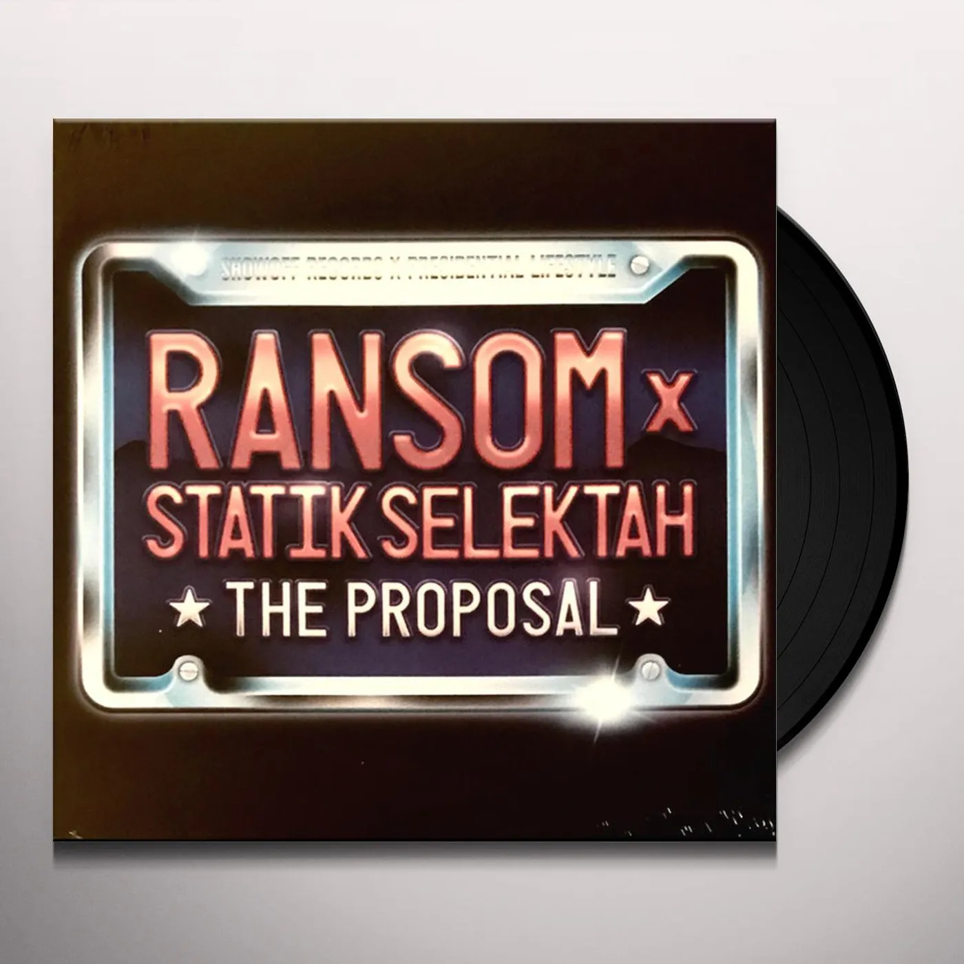 Ransom & Statik Selektah PROPOSAL Vinyl Record