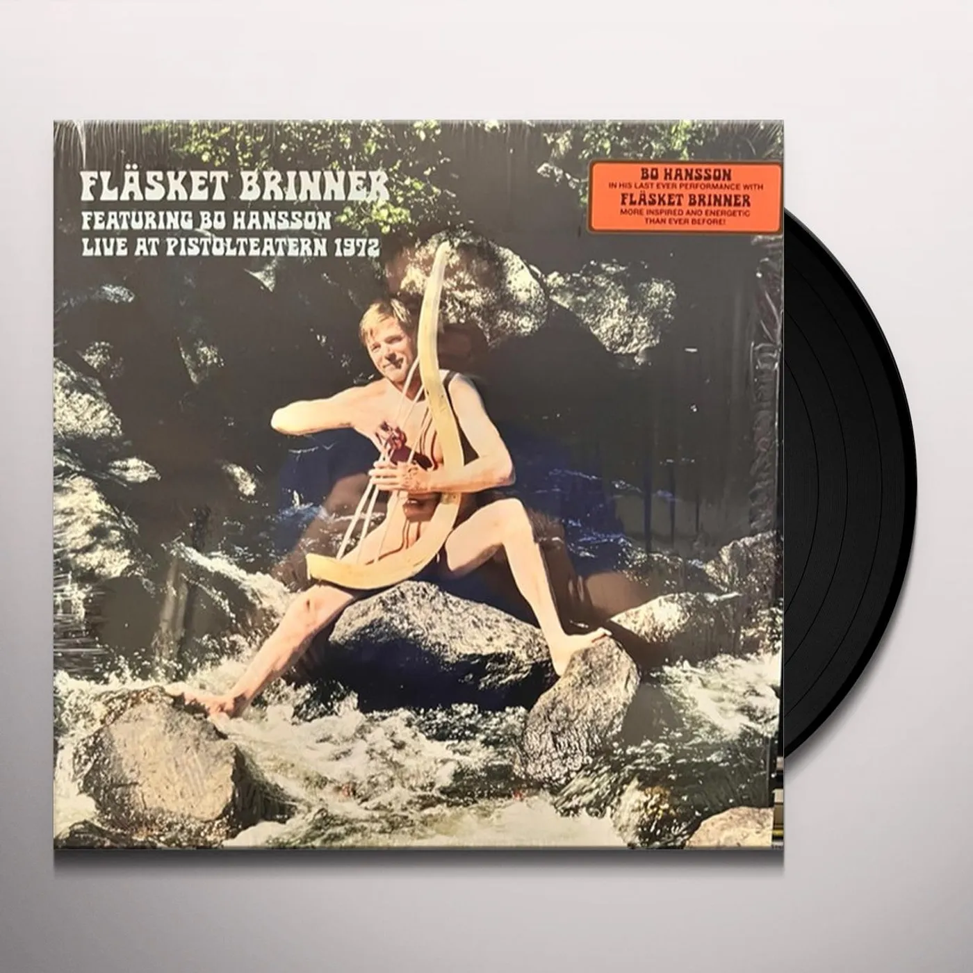 Flasket Brinner / Bo Hansson LIVE AT PISTOLTEATERN 1972 Vinyl Record
