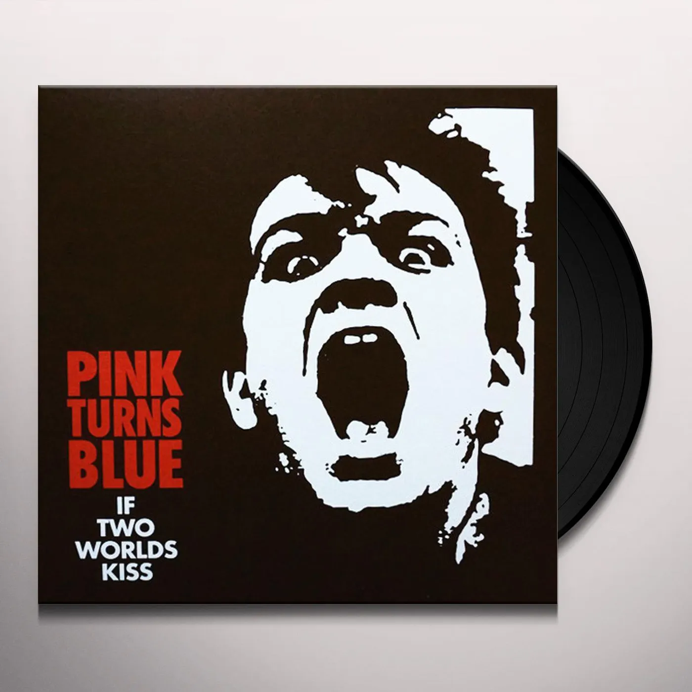 Pink Turns Blue IF TWO WORLDS KISS (CLEAR VINYL) Vinyl Record