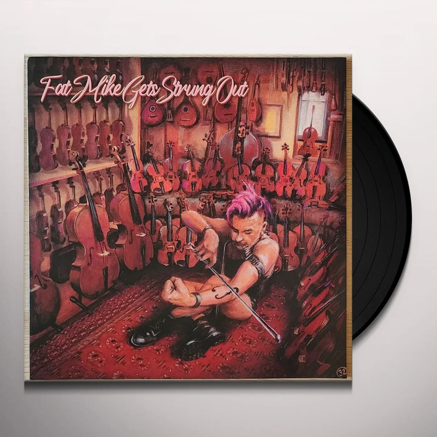 Fat Mike GETS STRUNG OUT Vinyl Record