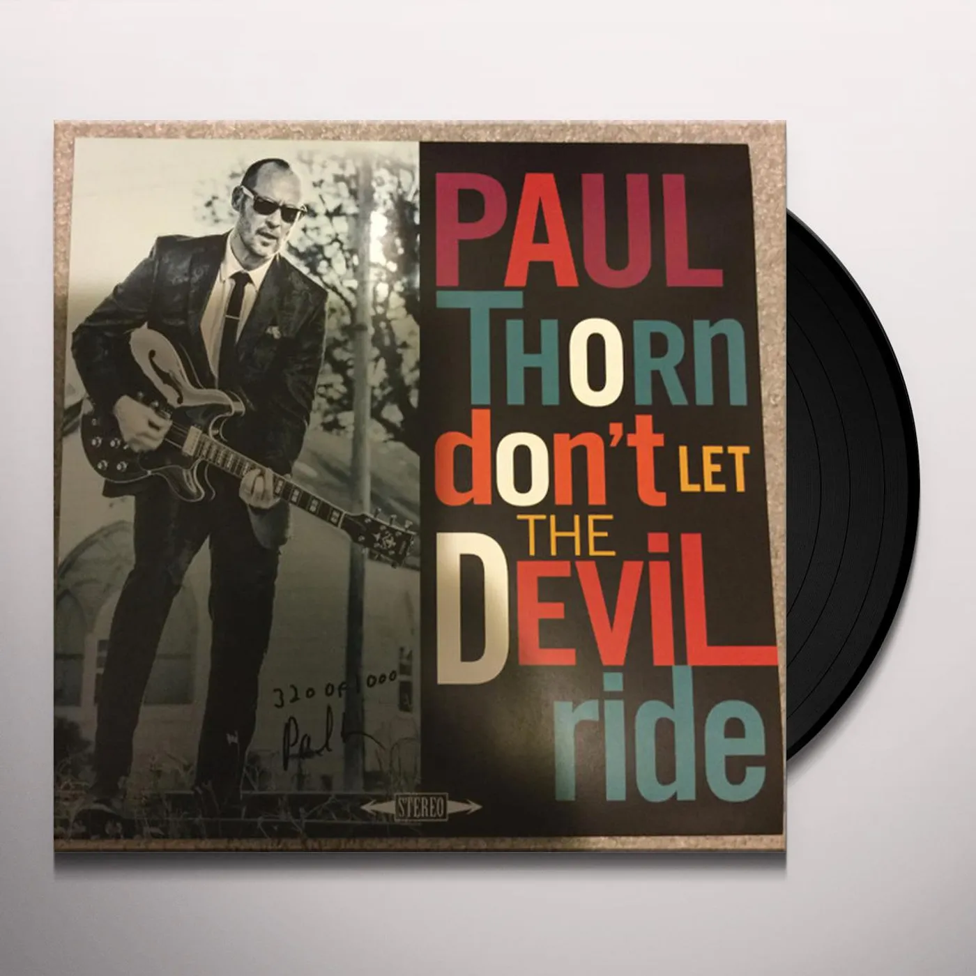 Paul Thorn Don't Let the Devil Ride Vinyl Record