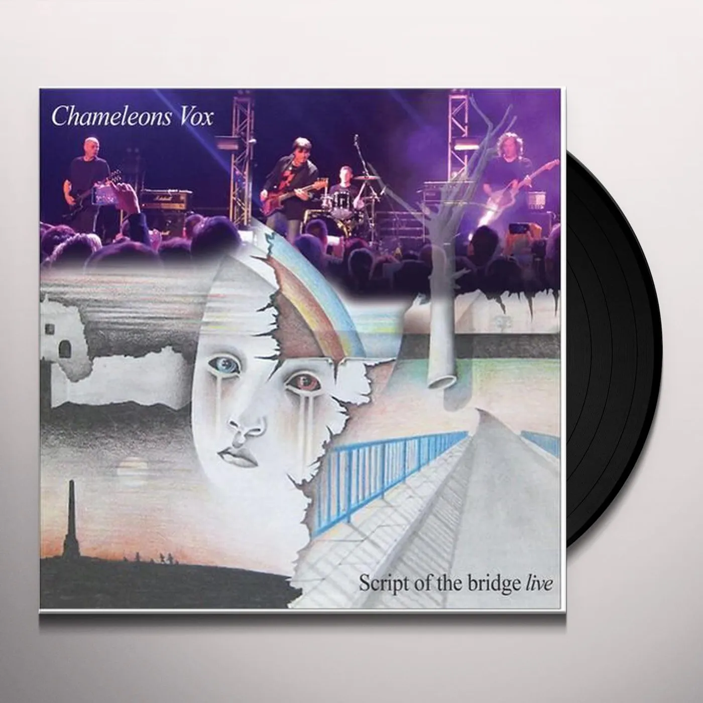 Chameleons Vox SCRIPT OF THE BRIDGE (LIVE) Vinyl Record