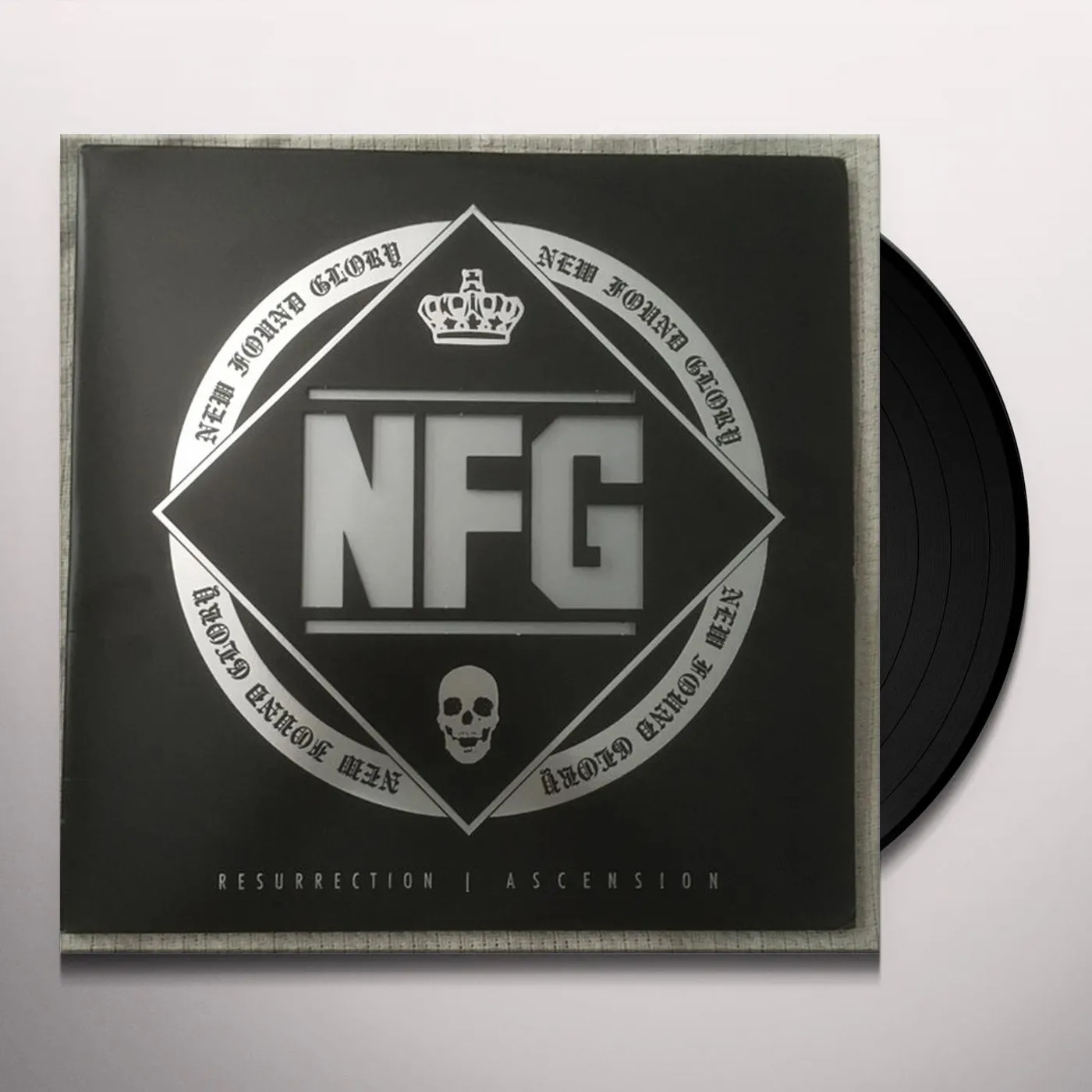 New Found Glory RESURRECTION: ASCENSION (GRAY) Vinyl Record - Colored Vinyl, Gray Vinyl