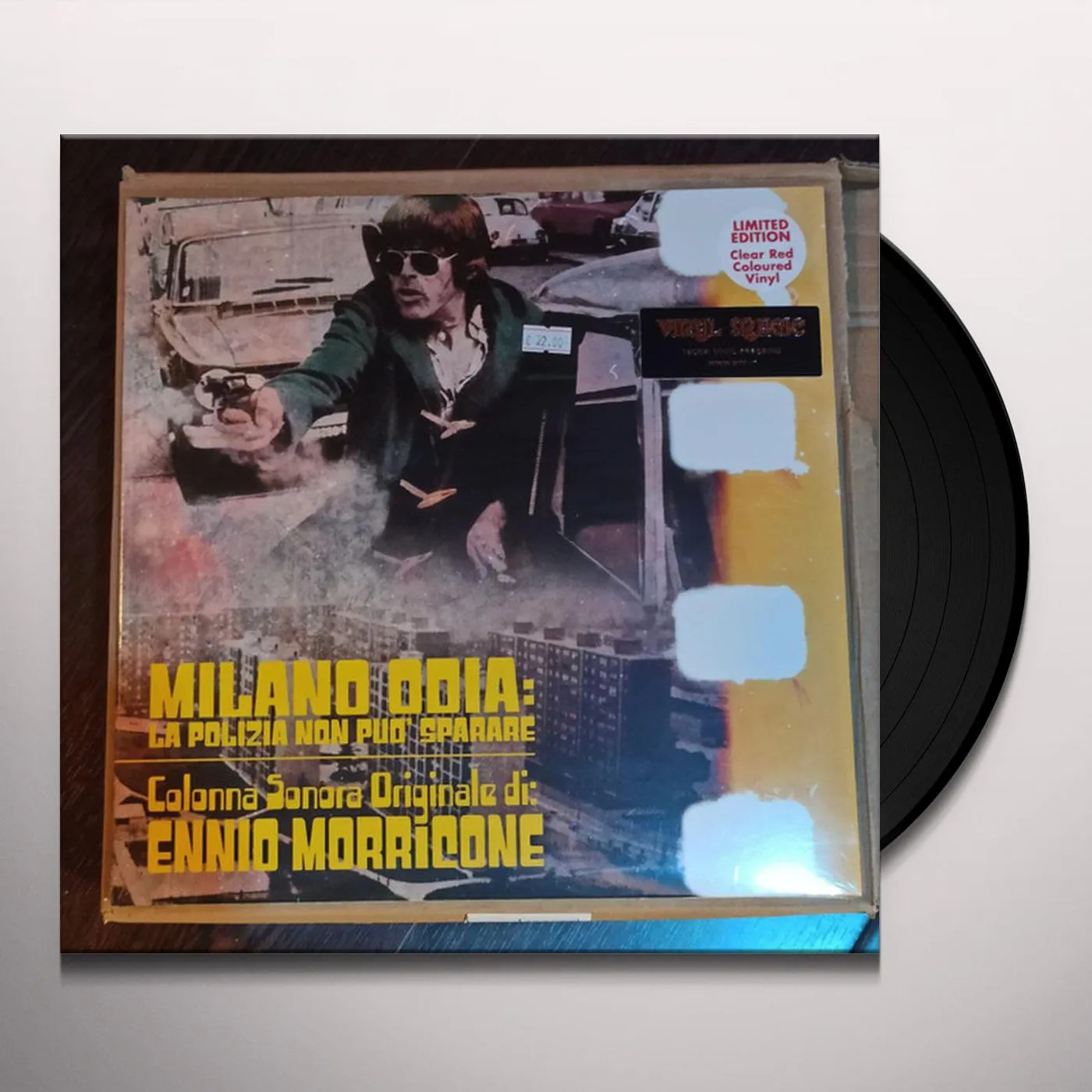 Ennio Morricone MILANO ODIA: LA POLIZIA NON PUO SPARARE / Original Soundtrack Vinyl Record