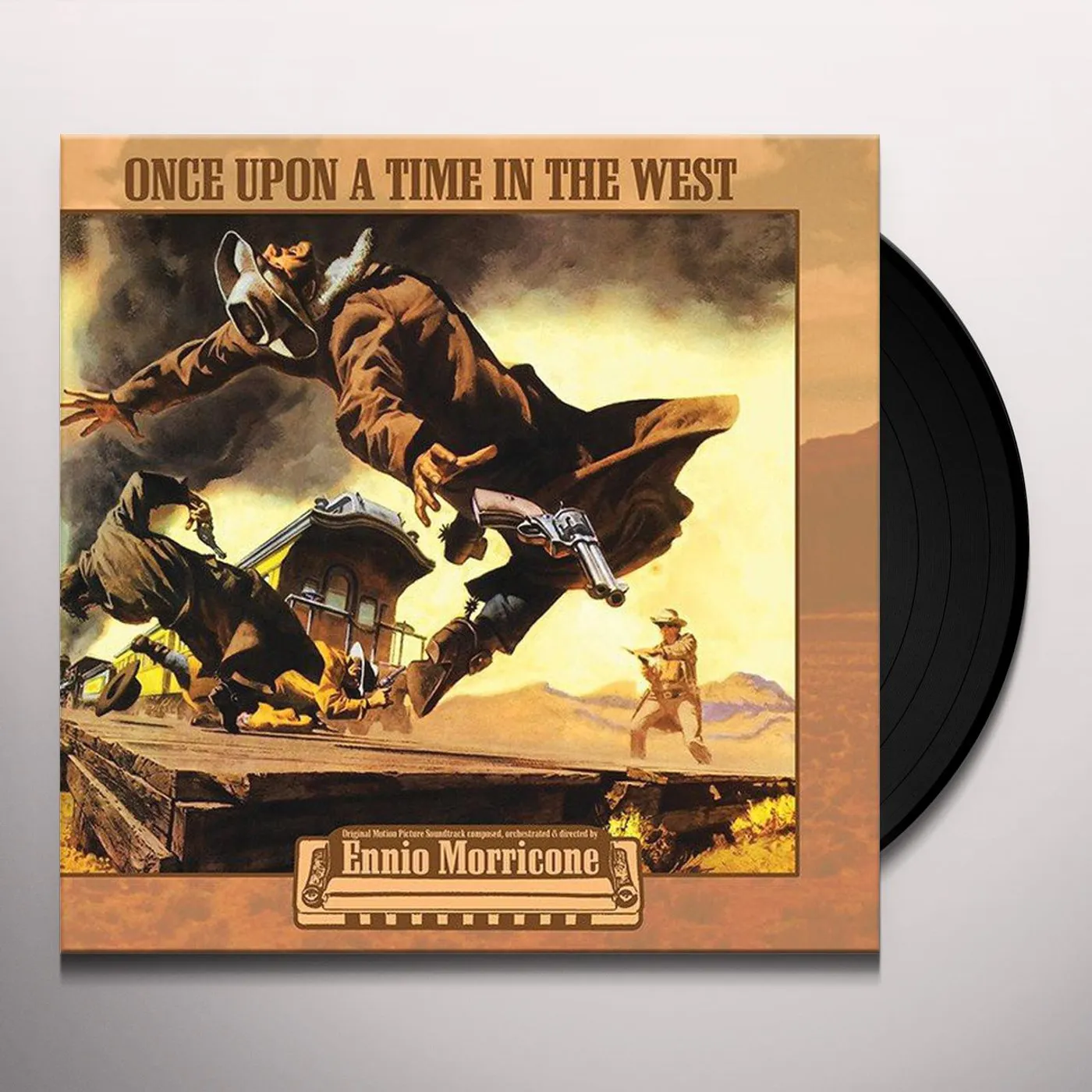 Ennio Morricone ONCE UPON A TIME IN THE WEST / Original Soundtrack Vinyl Record