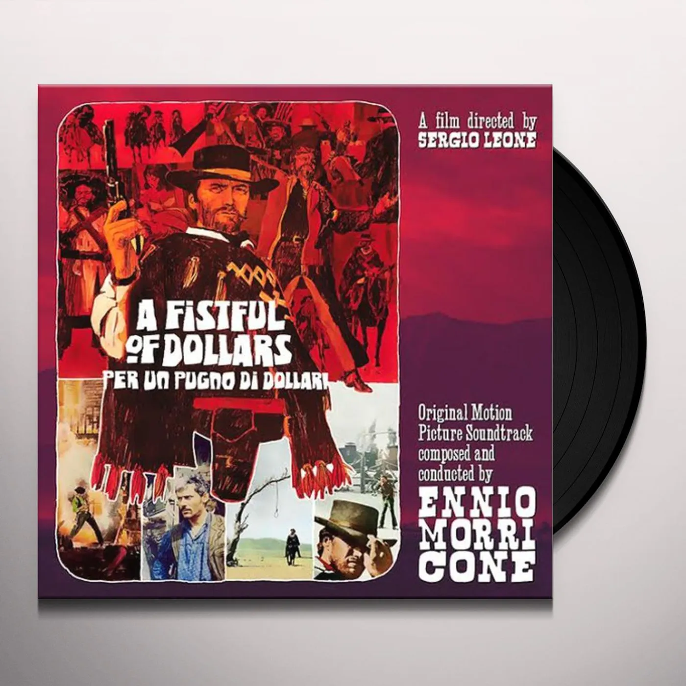 Ennio Morricone FISTFUL OF DOLLARS / Original Soundtrack Vinyl Record