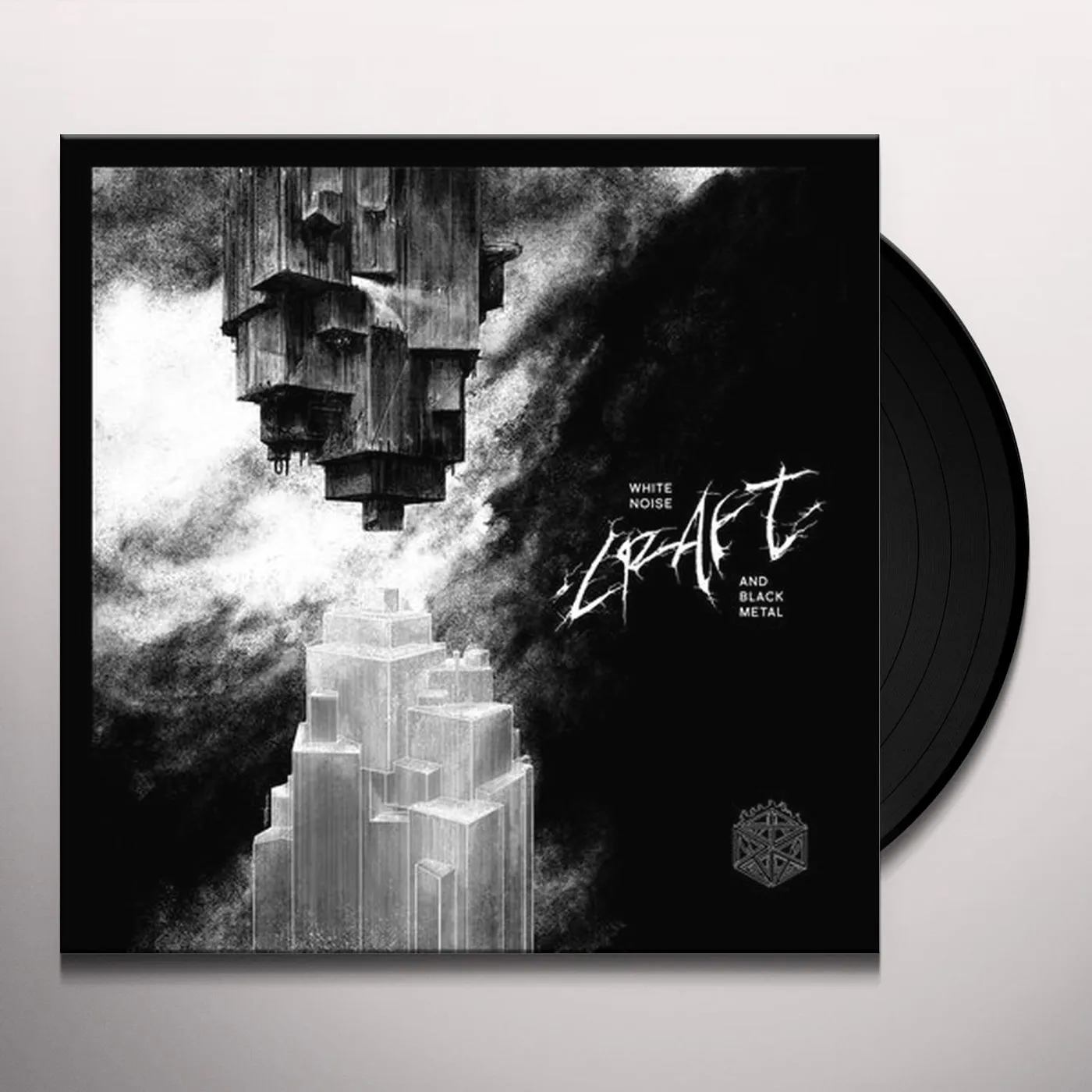 Craft WHITE NOISE & BLACK METAL (LTD/TRANSPARENT RED & BLACK MIXED VINYL) Vinyl Record