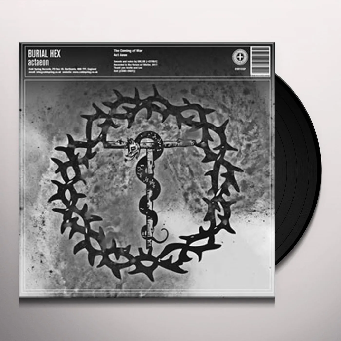 Burial Hex / Iron Fist Of The Sun ACTAEON / GROWN UNDER ENGLISH ICE Vinyl Record