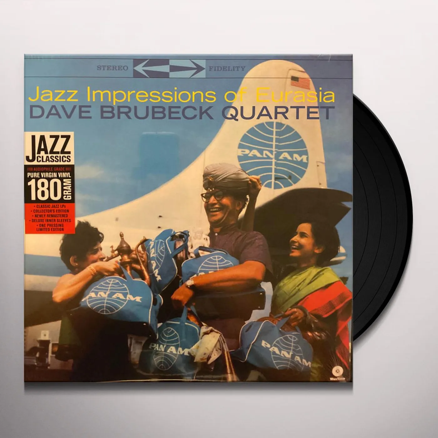 The Dave Brubeck Quartet JAZZ IMPRESSIONS OF EURASIA Vinyl Record - Spain Release