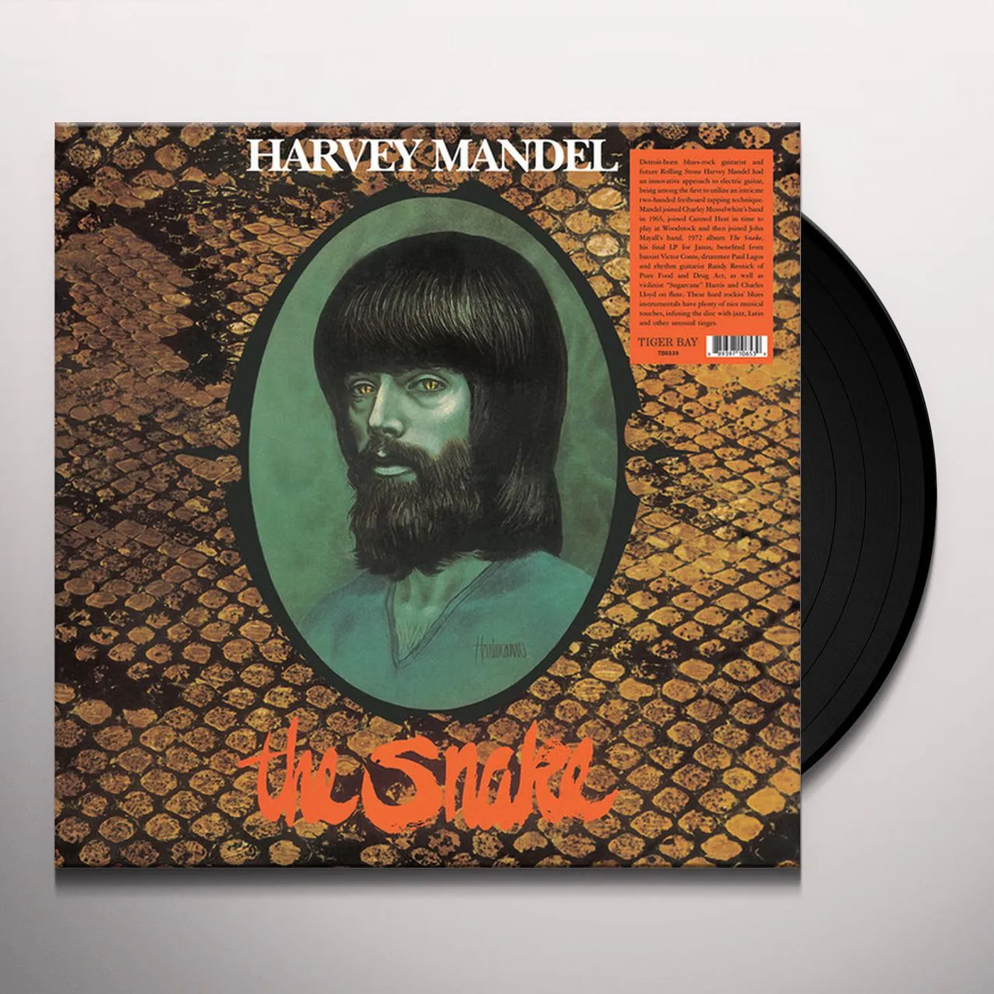 Harvey Mandel Snake Vinyl Record
