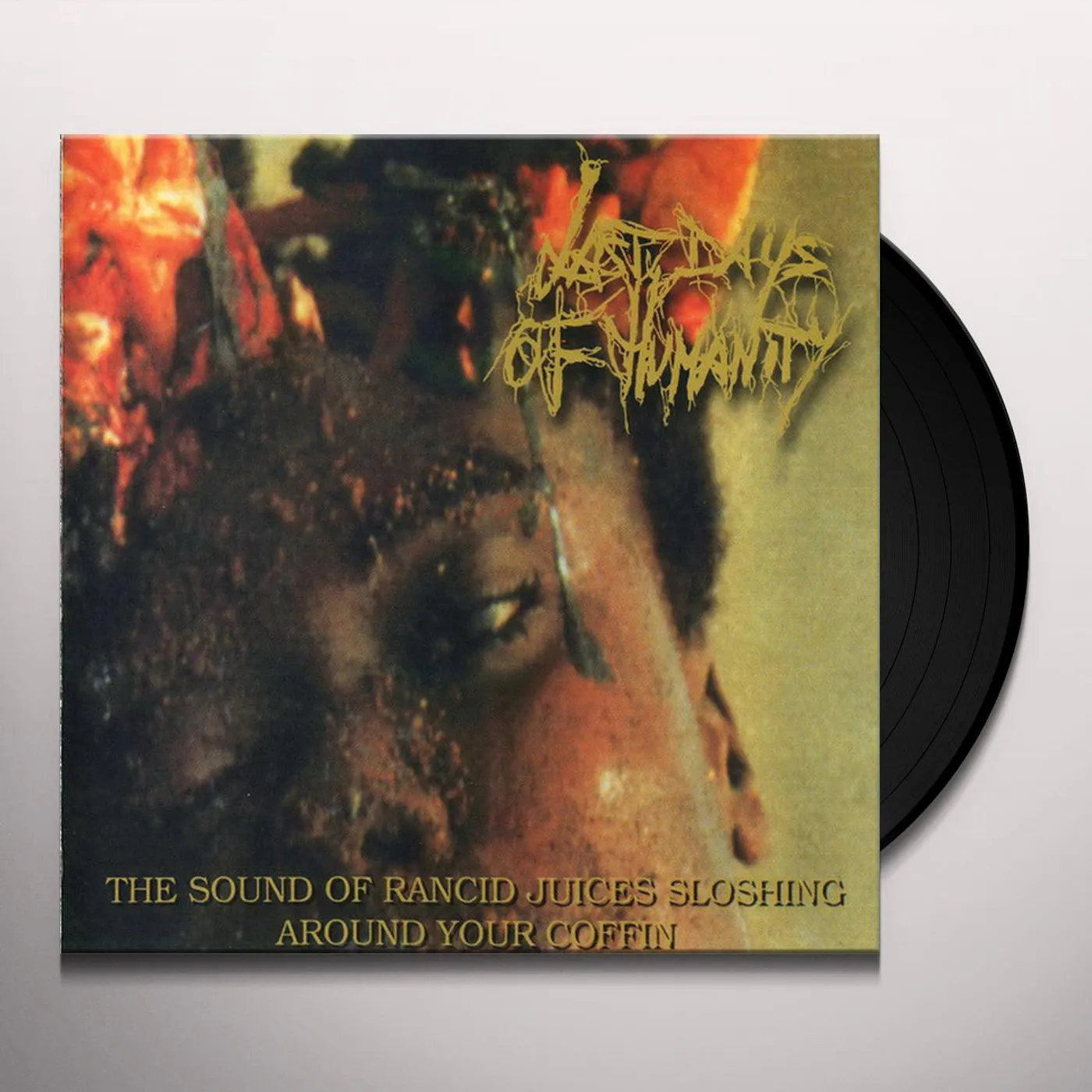 Last Days Of Humanity SOUND OF RANCID JUICES SLOSHING AROUND YOUR COFFIN Vinyl Record